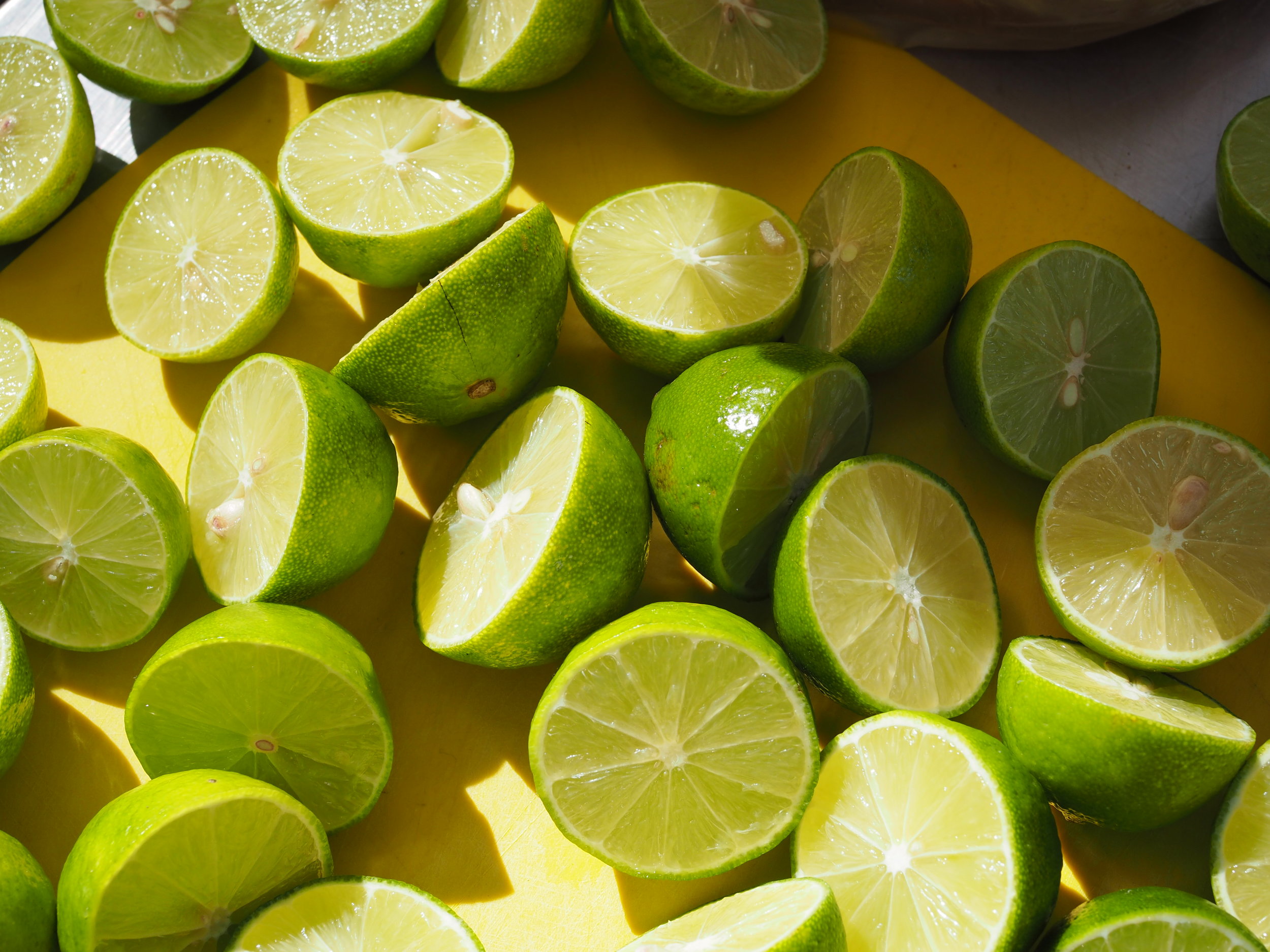 Lots and lots of limes