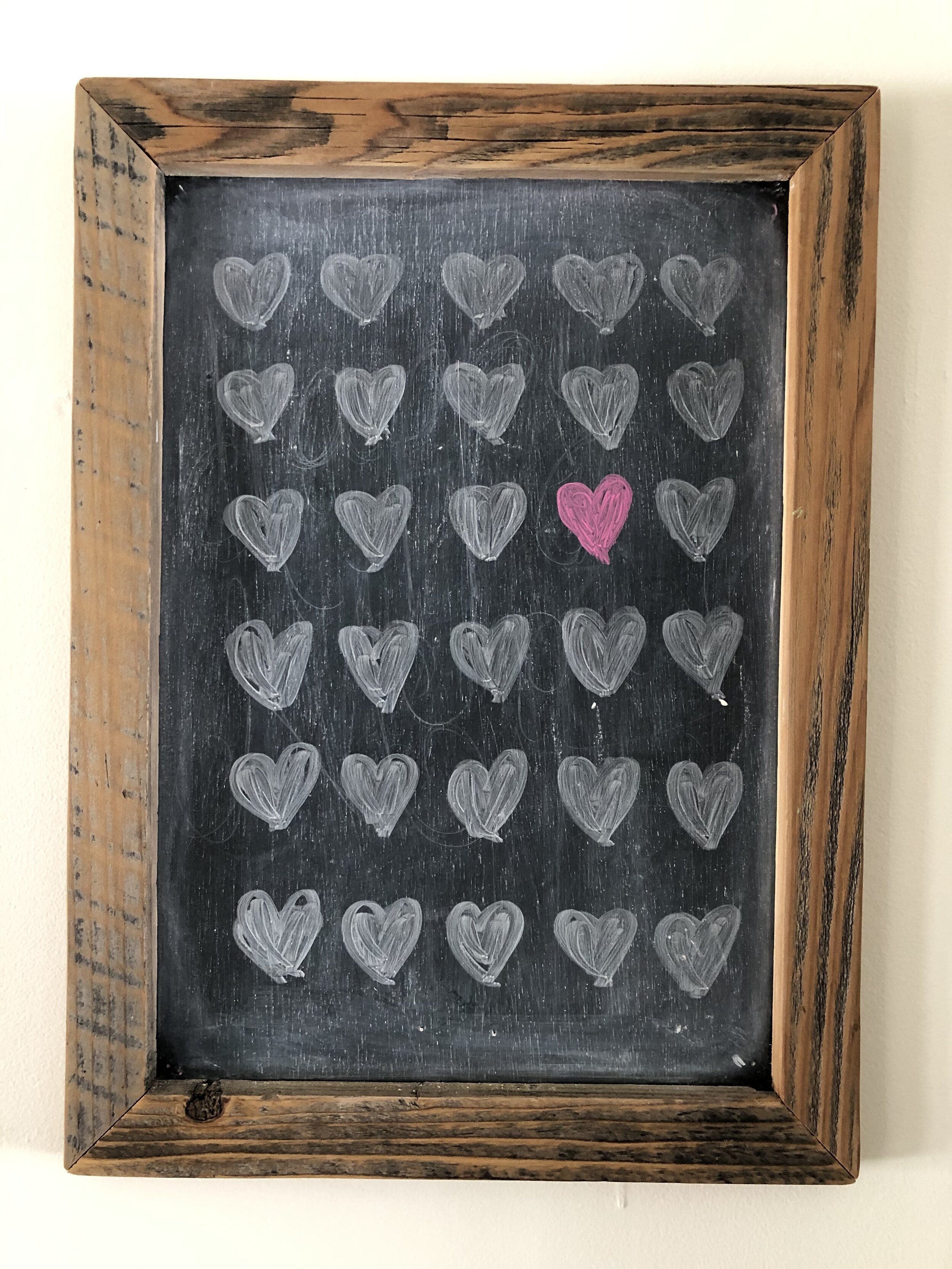 Chalkboard love