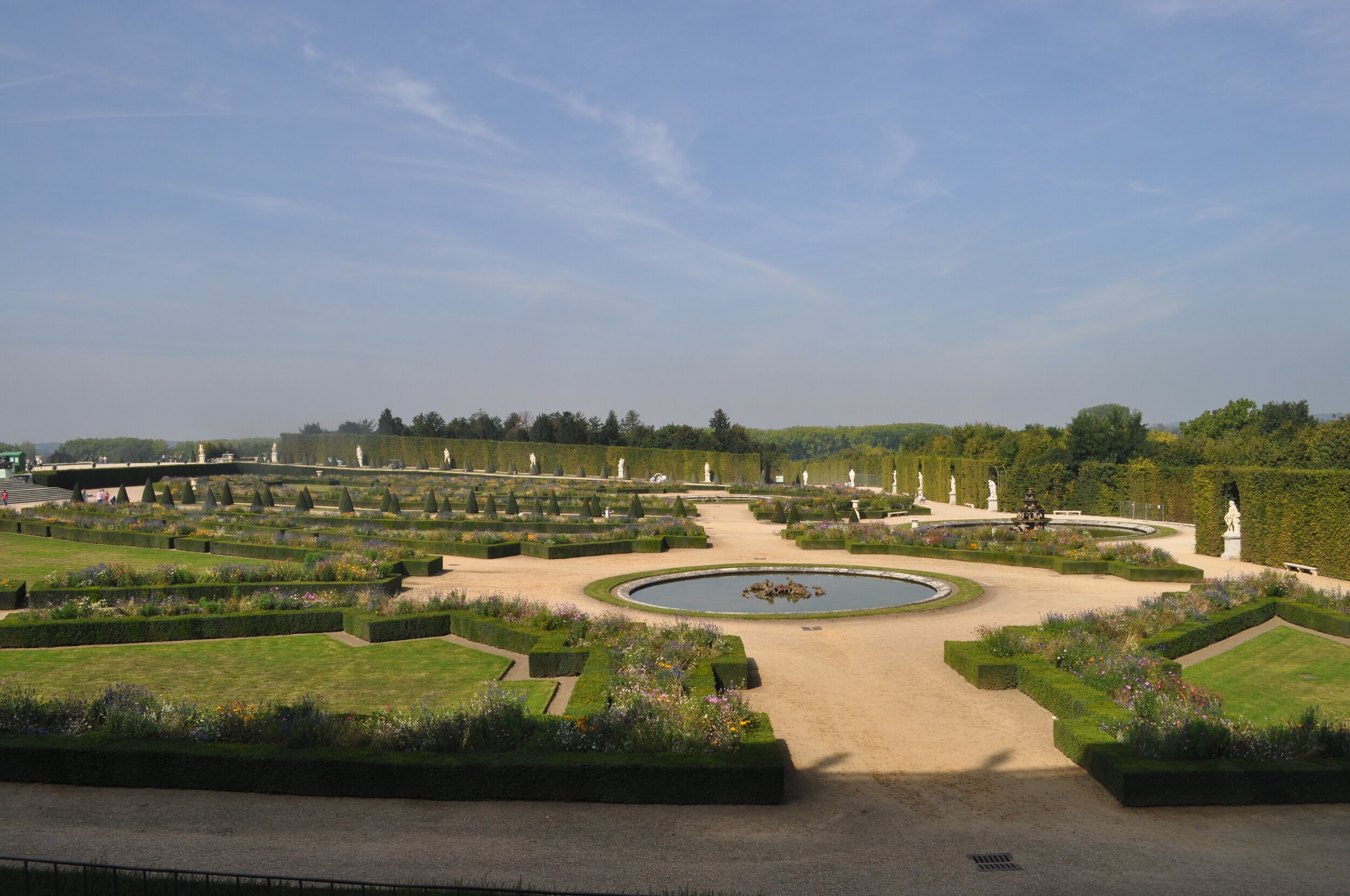 Formal gardens at Versailles