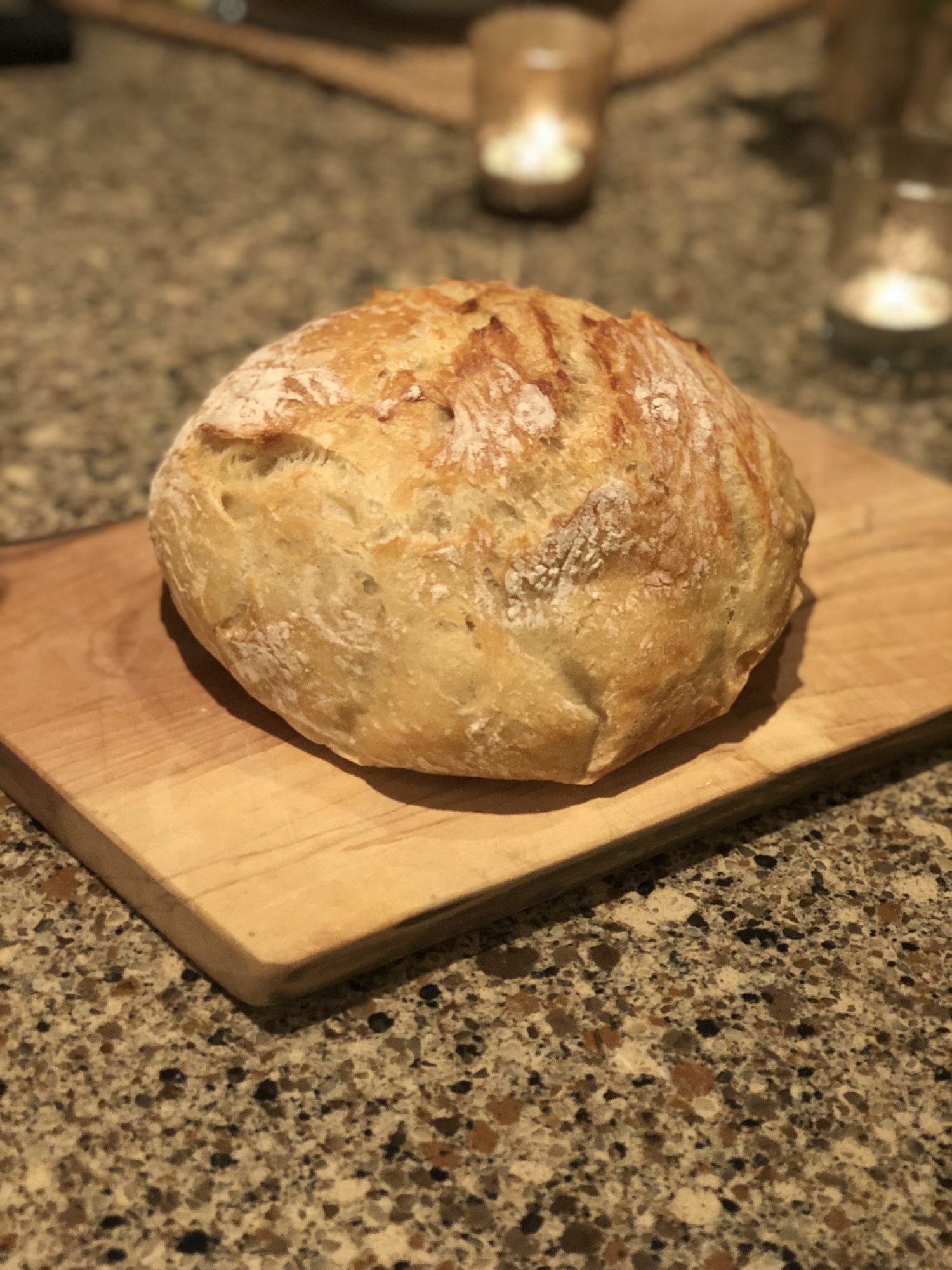 THE New York Times No-Knead Bread | @beesandbubbles