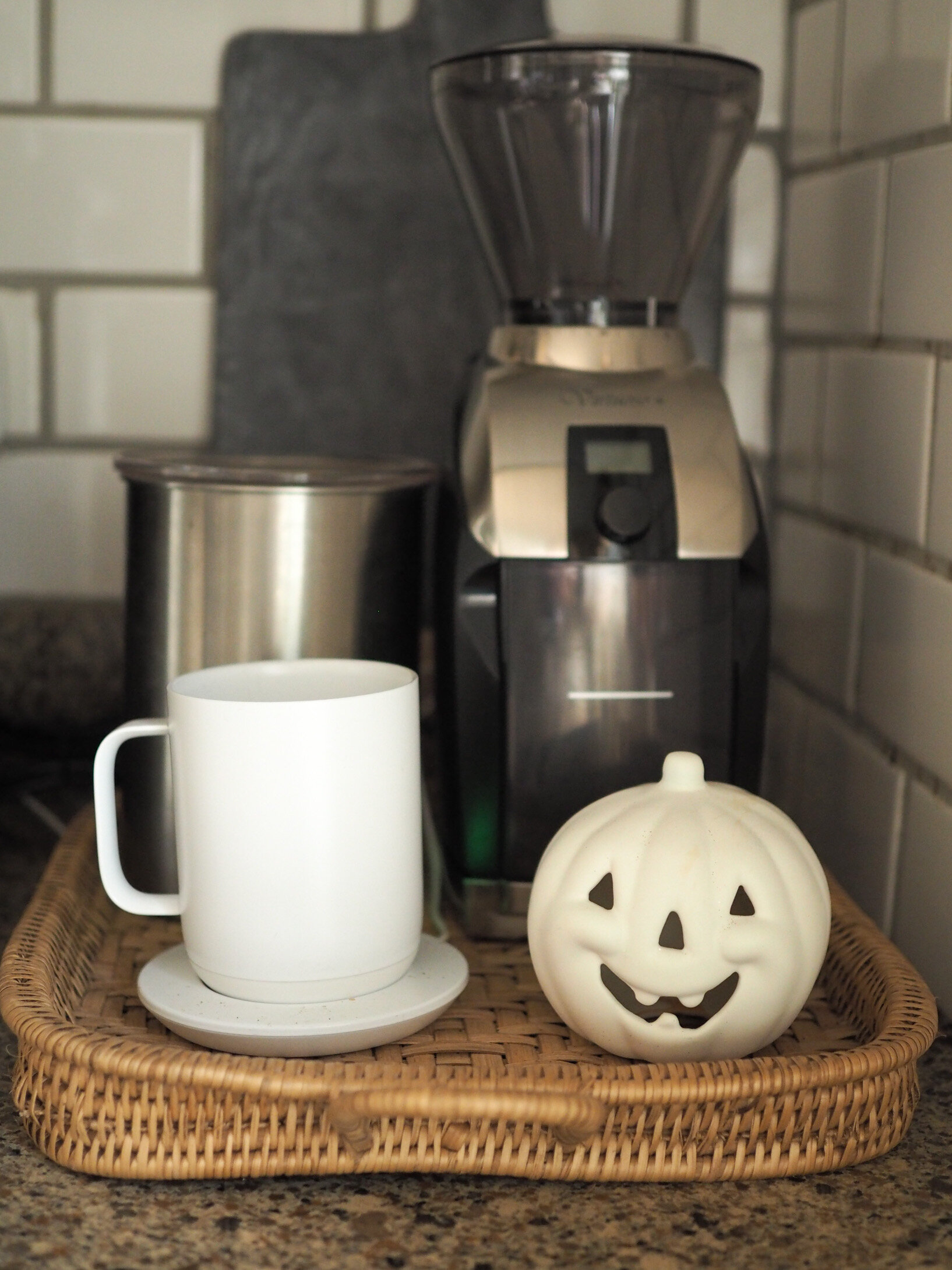 Only good pumpkin vibes at the coffee station