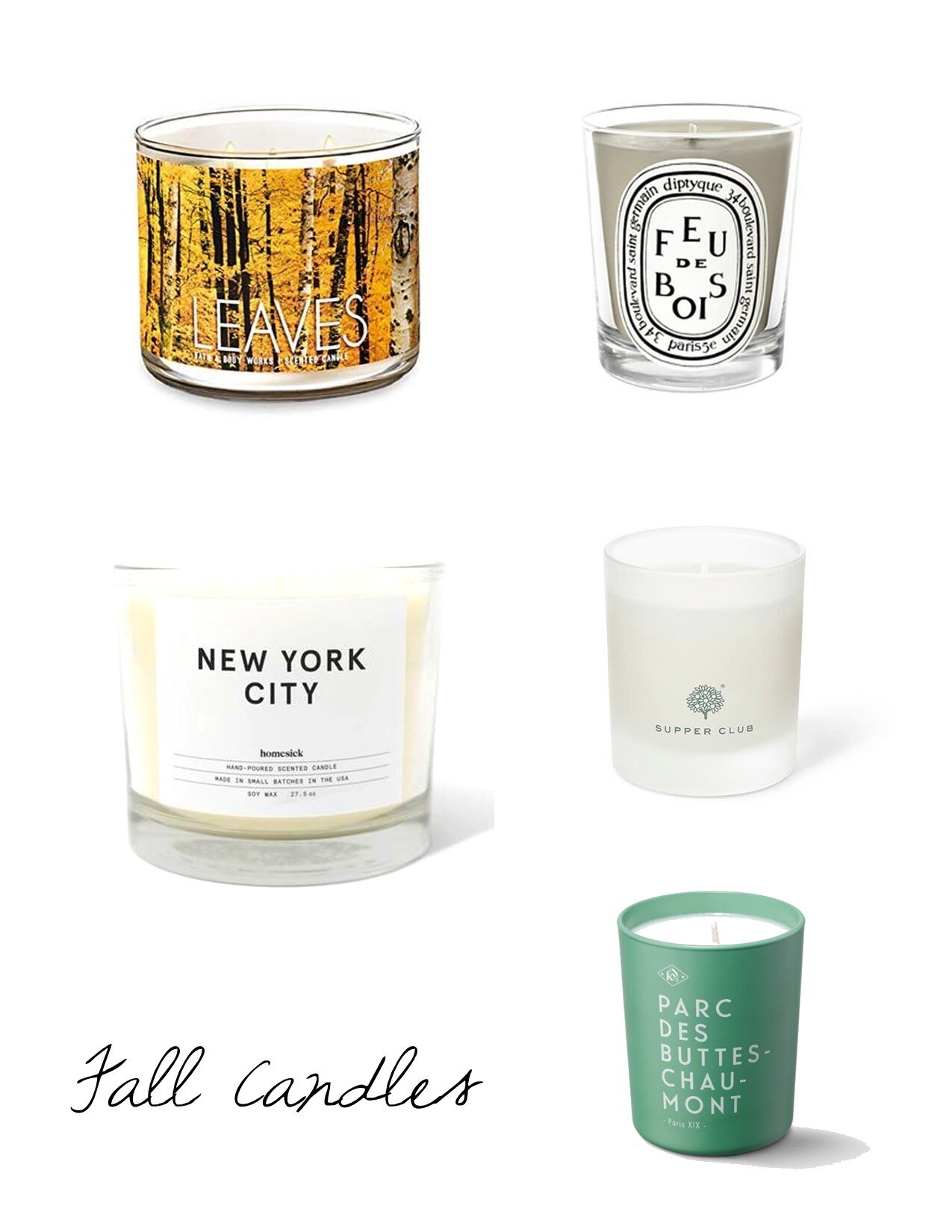 My Favorite Fall Candles | @beesandbubbles