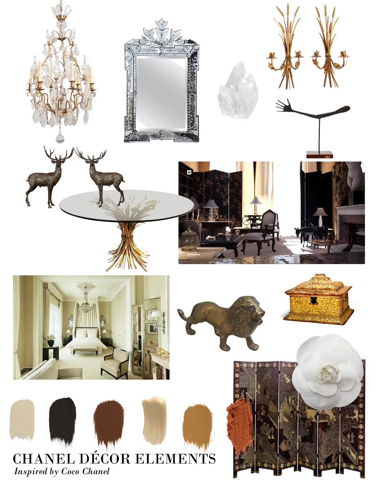 Chanel-Inspired Décor Elements | @beesandbubbles