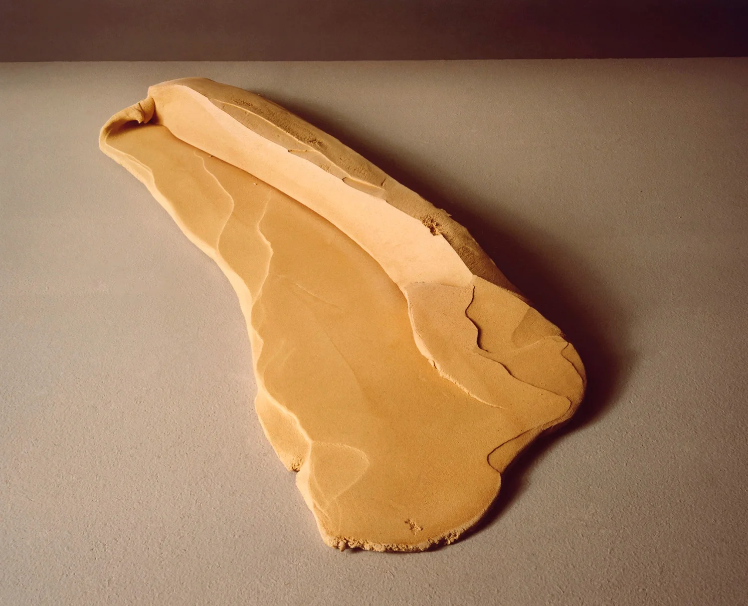 #8, 30" x 9"x 3", Clay, 1980