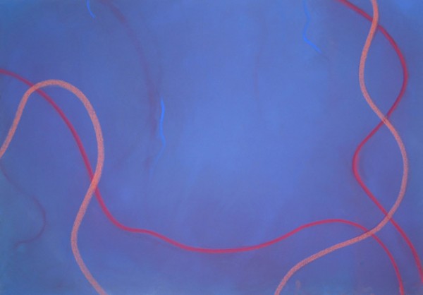 Deep Silence , 29 x 41 inches, Pastel on Paper, 2007