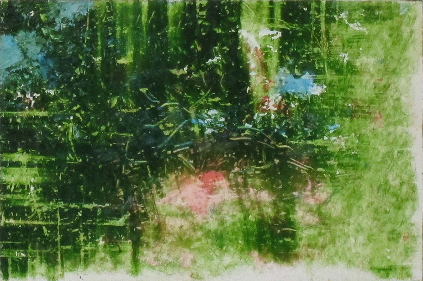 #11 , 2 x 3 inches, oil on panel