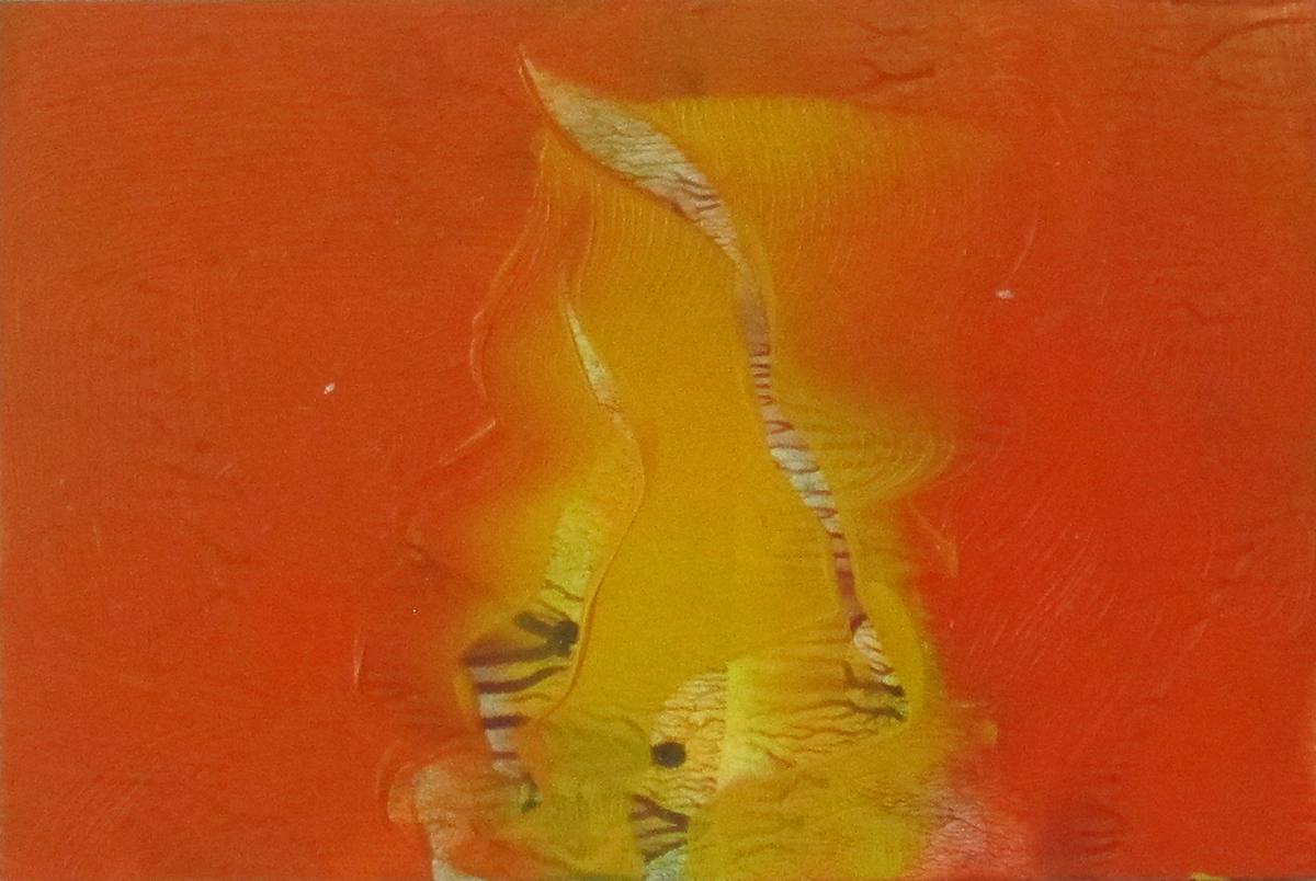 #16 , 2 x 3 inches, oil on panel