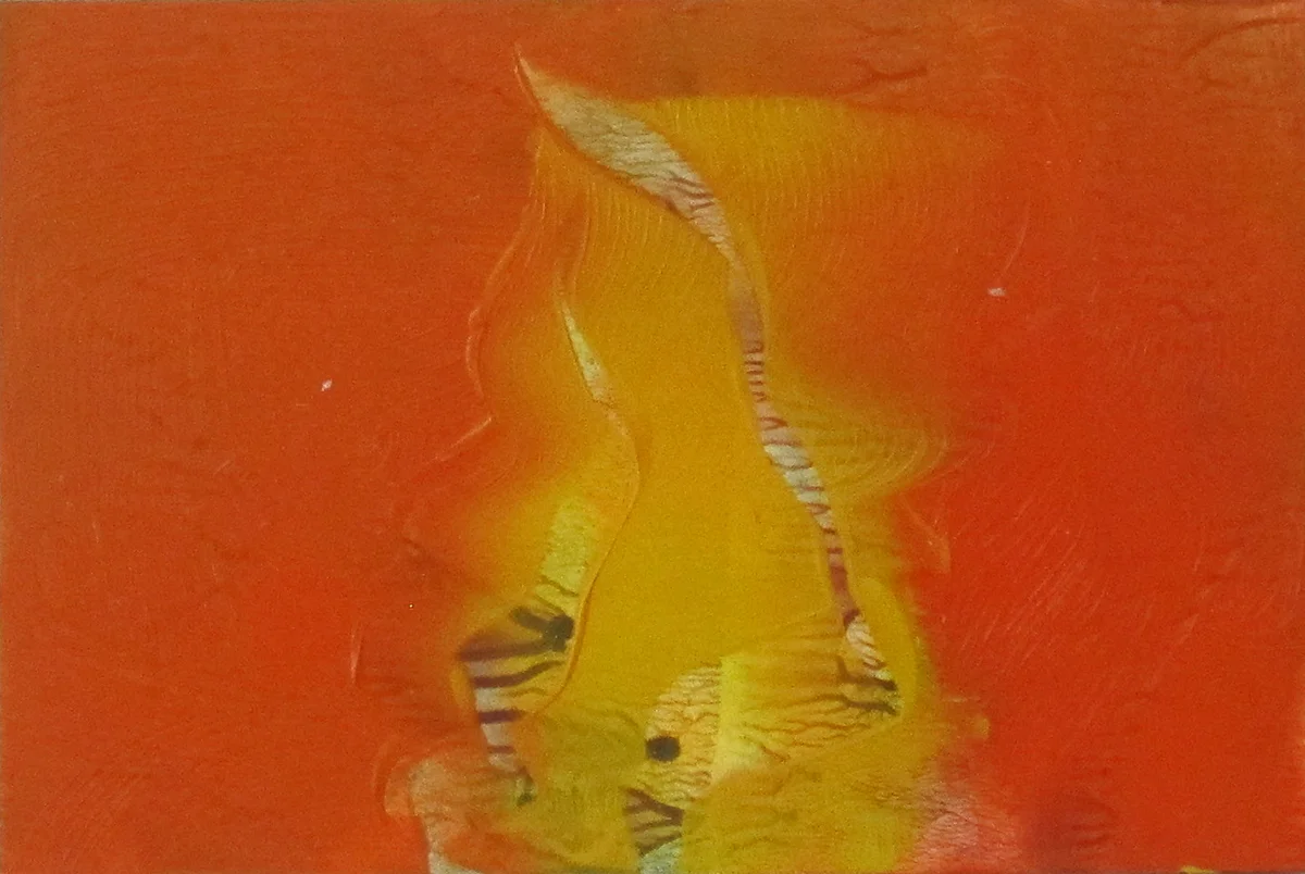 #16 , 2 x 3 inches, oil on panel