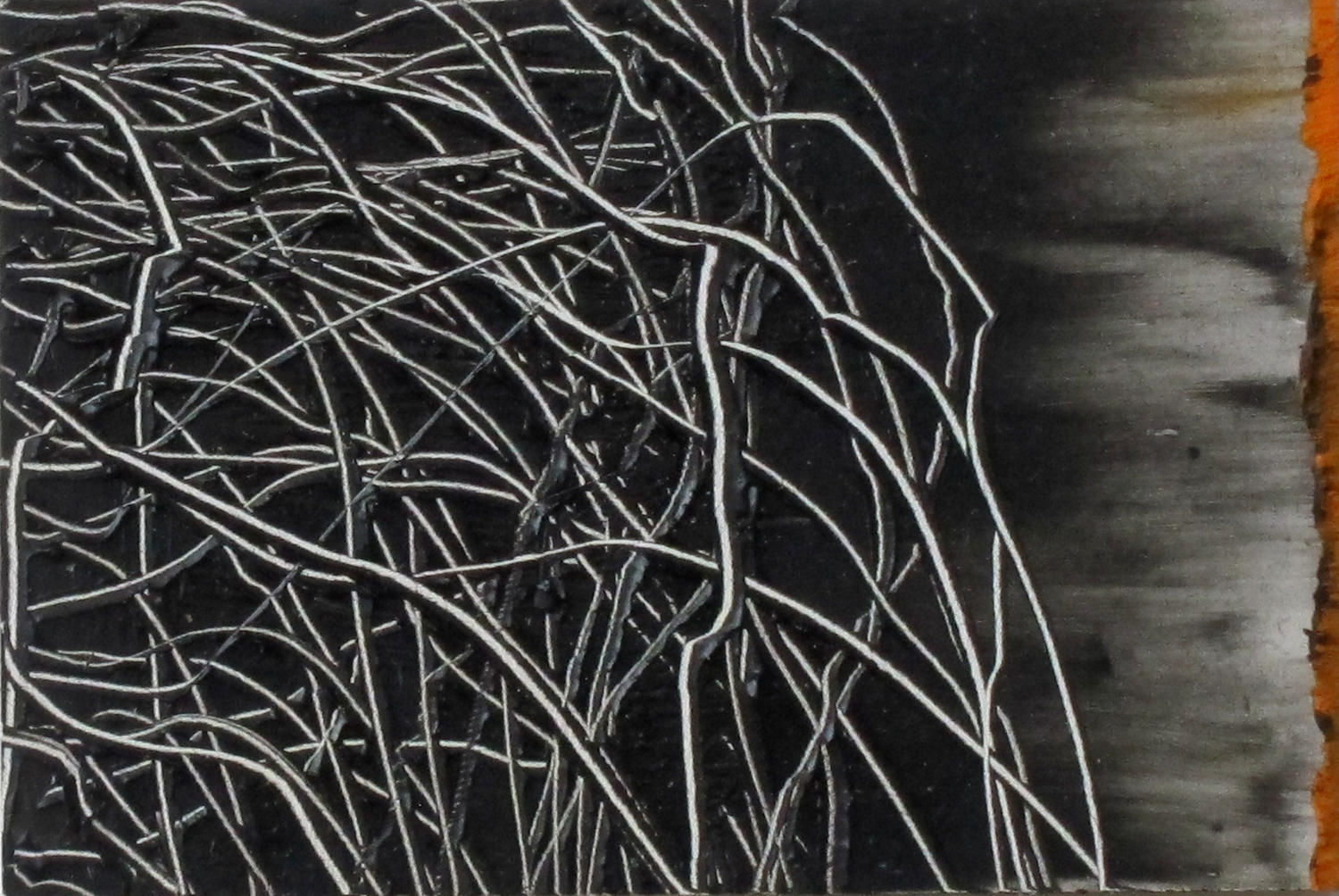 #3 , 2 x 3 inches, oil on panel