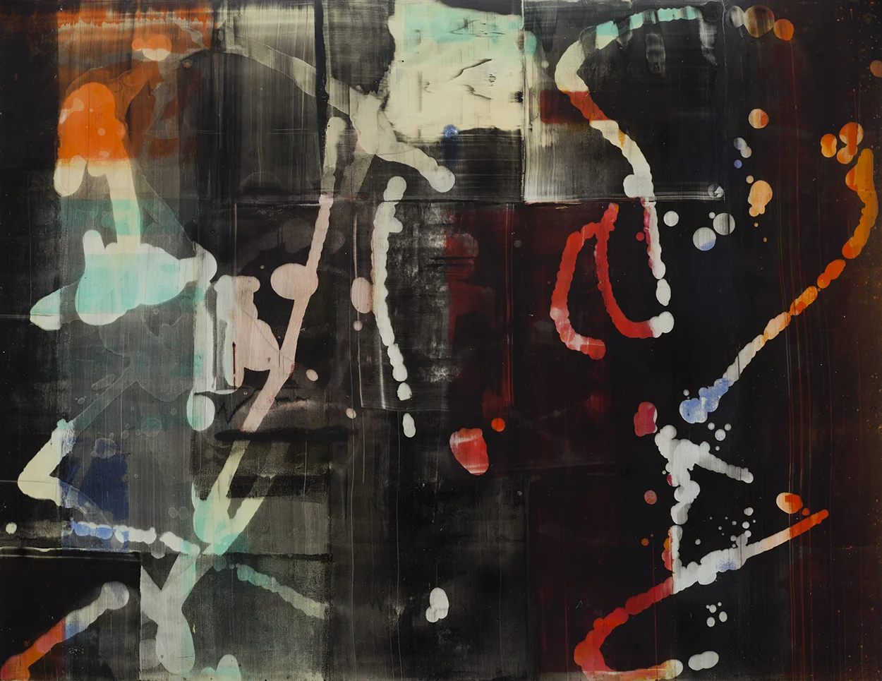 Pentimento #4, 20 x 26 inches, oil on paper