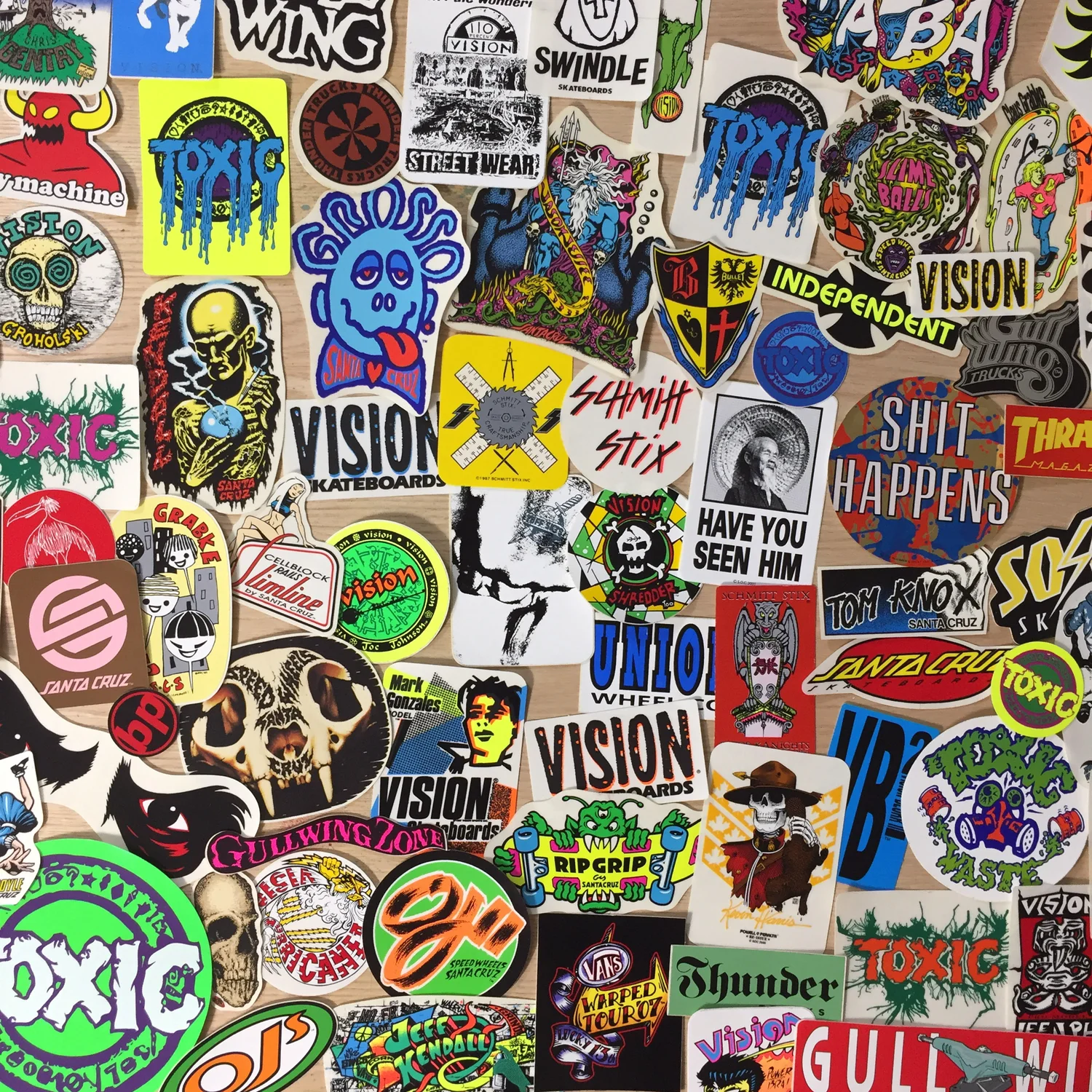 Vintage skateboard stickers for sale — Joe Kral
