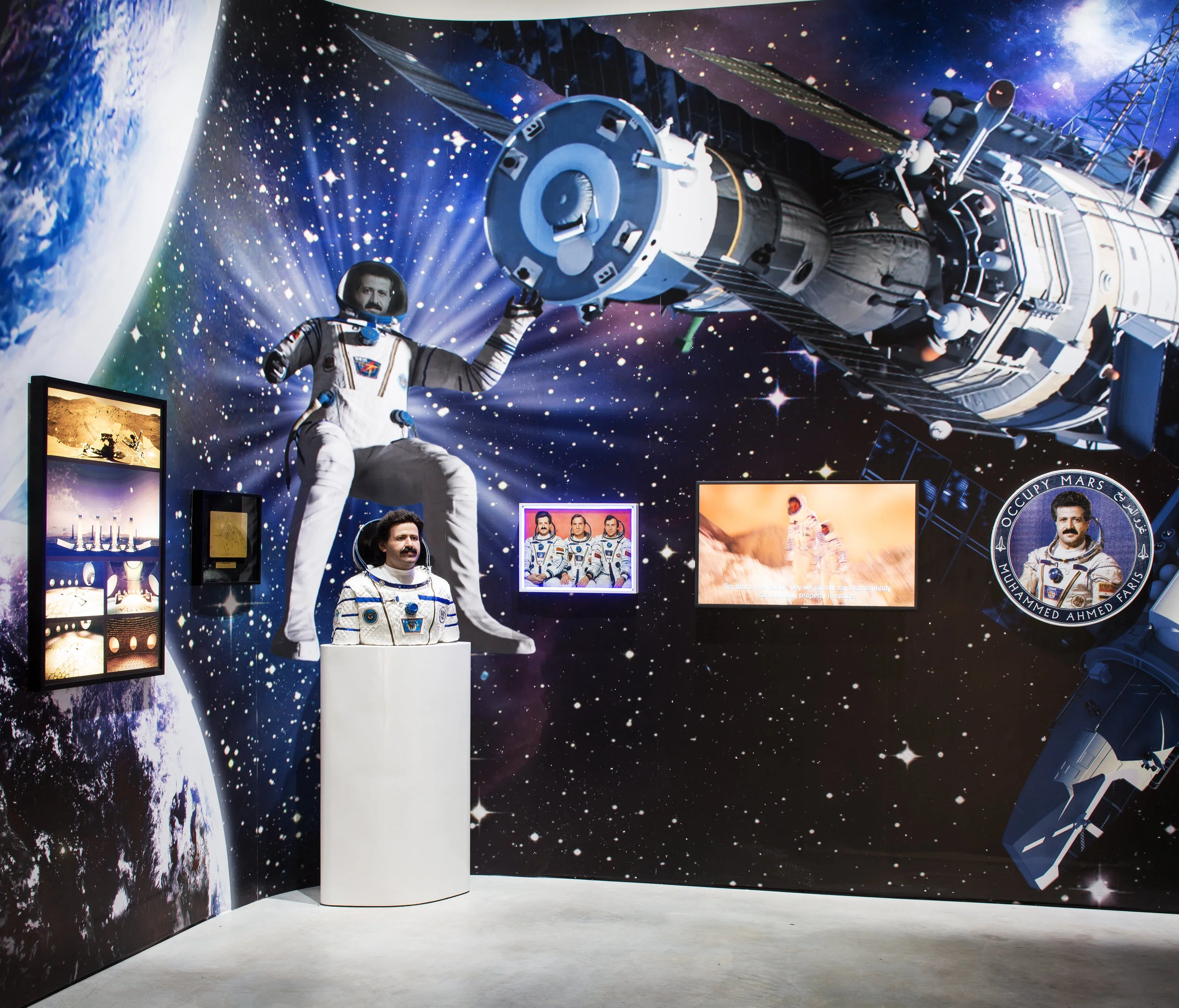 Space Refugee (2016) by Halil Altindere. Installation view, Giardini. Photo by Francesco Galli. Image courtsey: the artist and La Biennale di Venezia.
