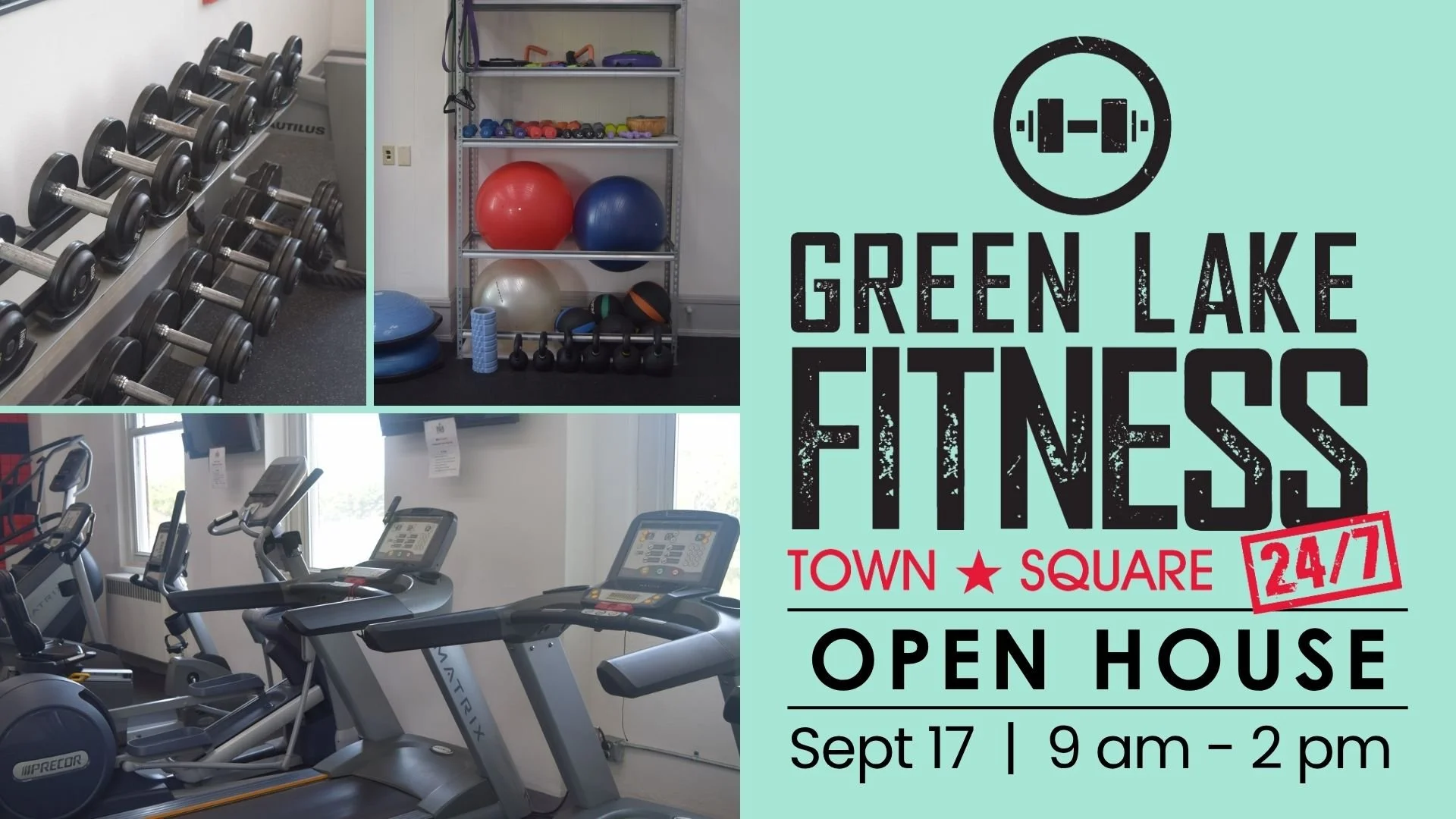 green lake fitness center open house september 17 2026