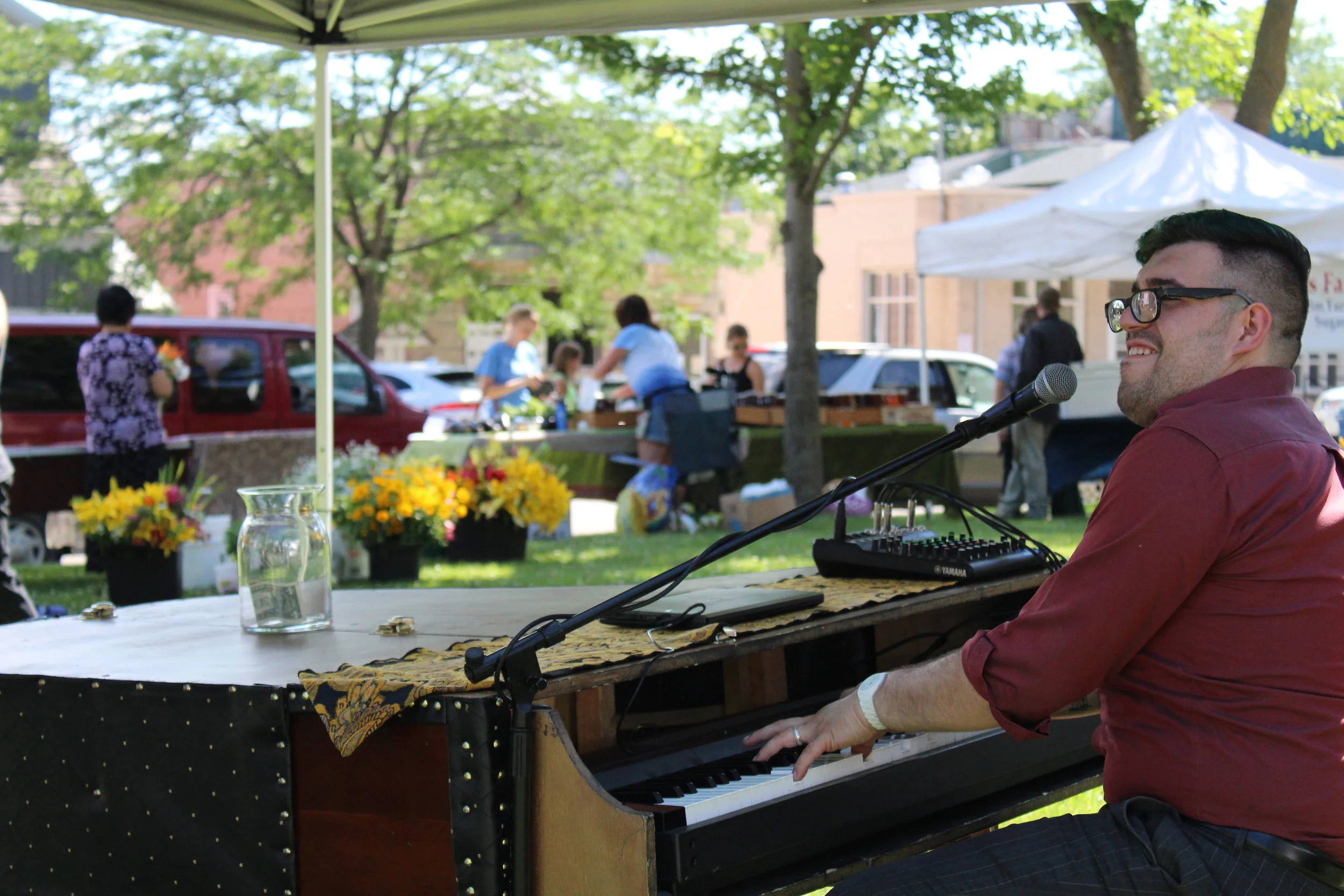 The Market at Town Square Brings Festive Atmosphere to Downtown Green Lake