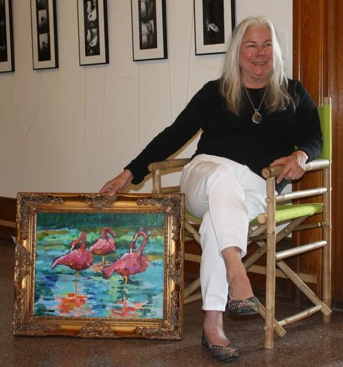 Local area artist Rebecca Andersen, uses various techniques and paints in creating magnificent masterpieces. With an emphasis on acrylic and watercolor painting, artist Andersen brings life and vibrancy to any focal point.