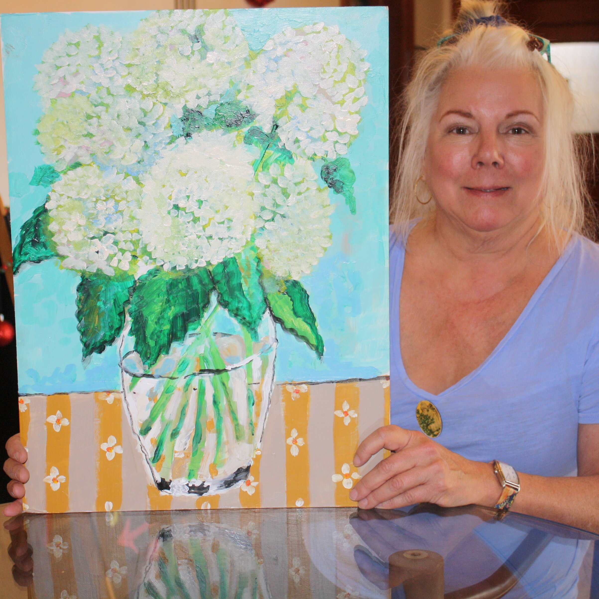 Local area artist Rebecca Andersen, uses various techniques and paints in creating magnificent masterpieces. With an emphasis on acrylic and watercolor painting, Andersen brings life and vibrancy to any focal point.