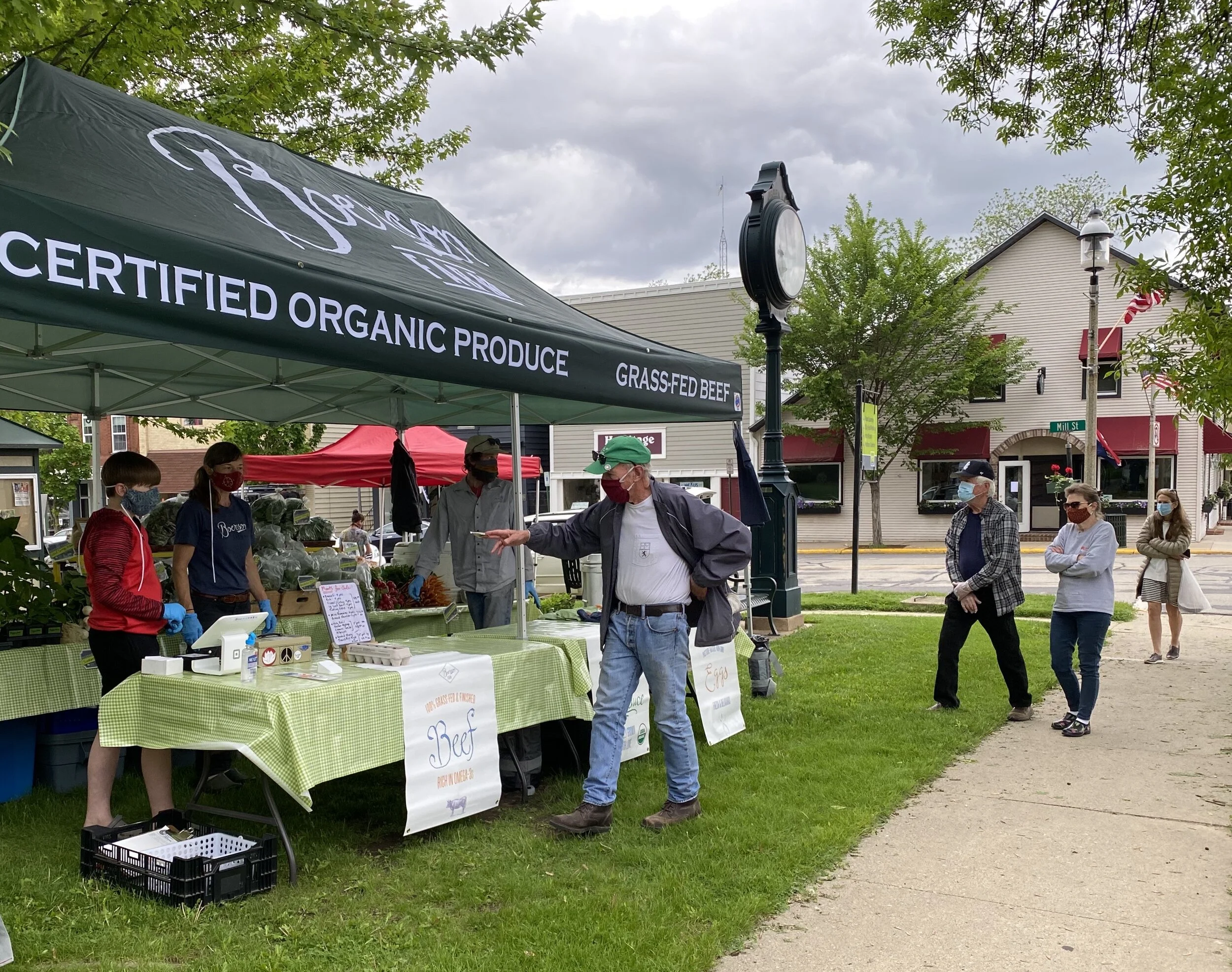 The Market Adds Flowers and Sweets