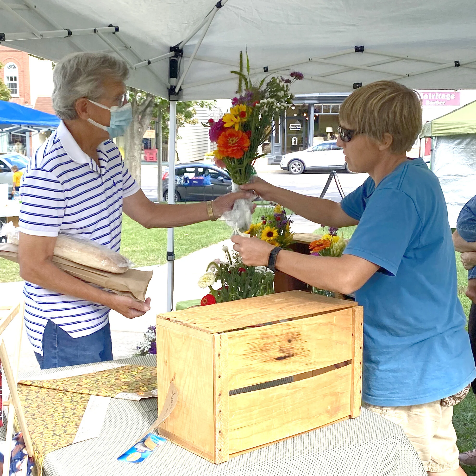 Kimberly Leppin of Sandy Fox Farms
