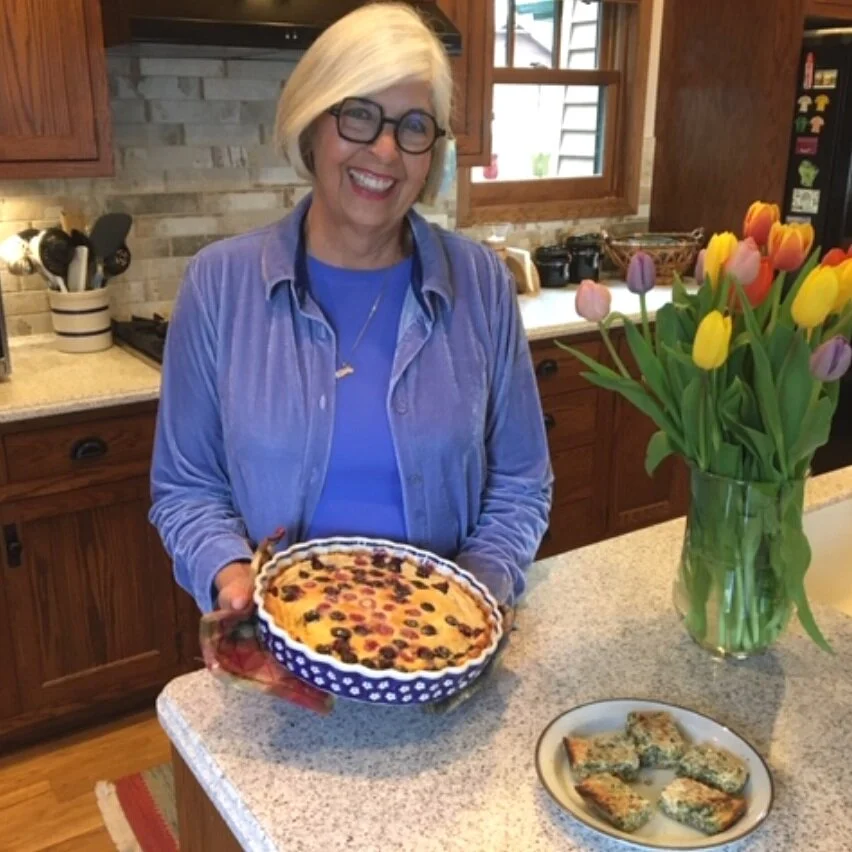 Spinach Bars and Clafouti with Lee Delucenay