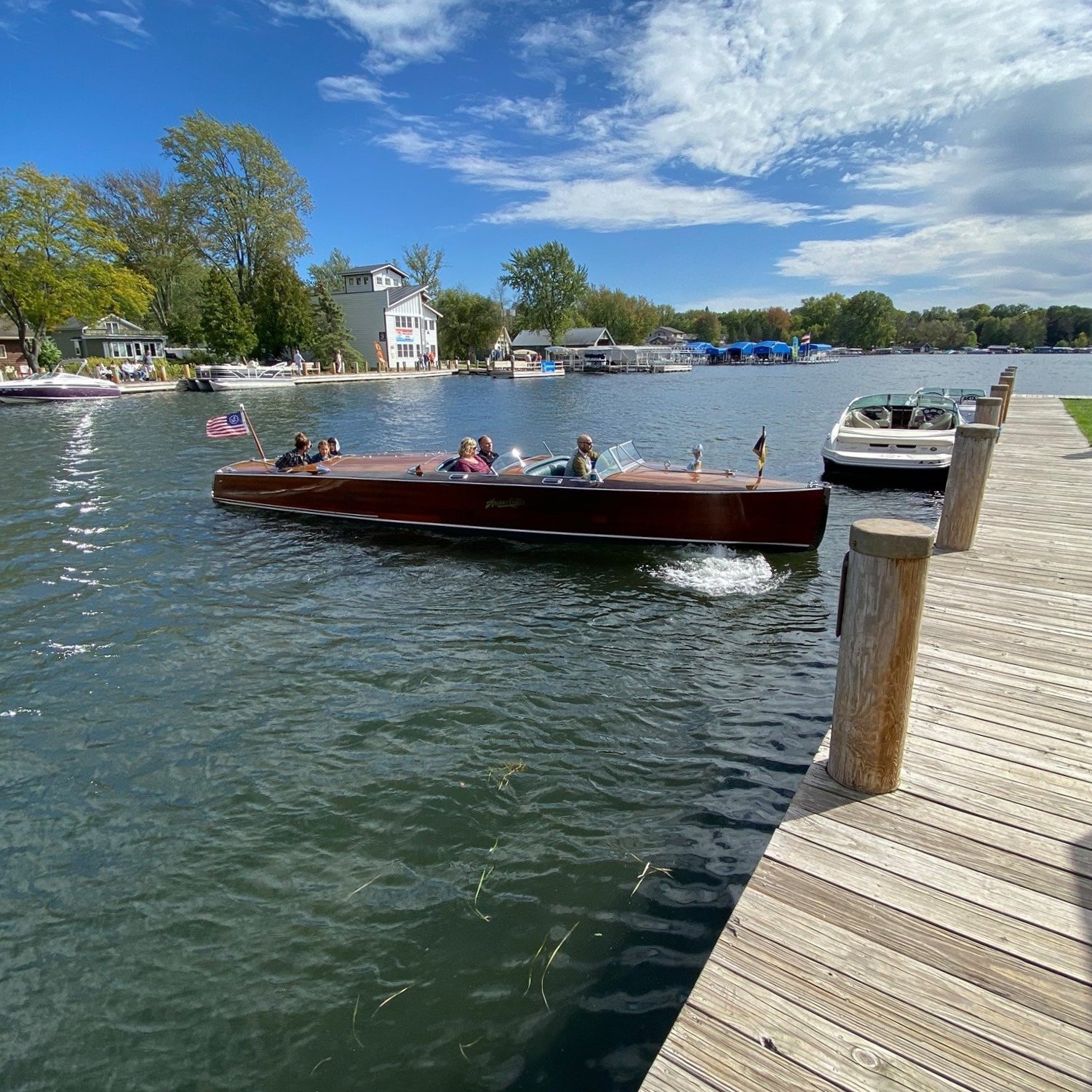 Wooden Boat Rides