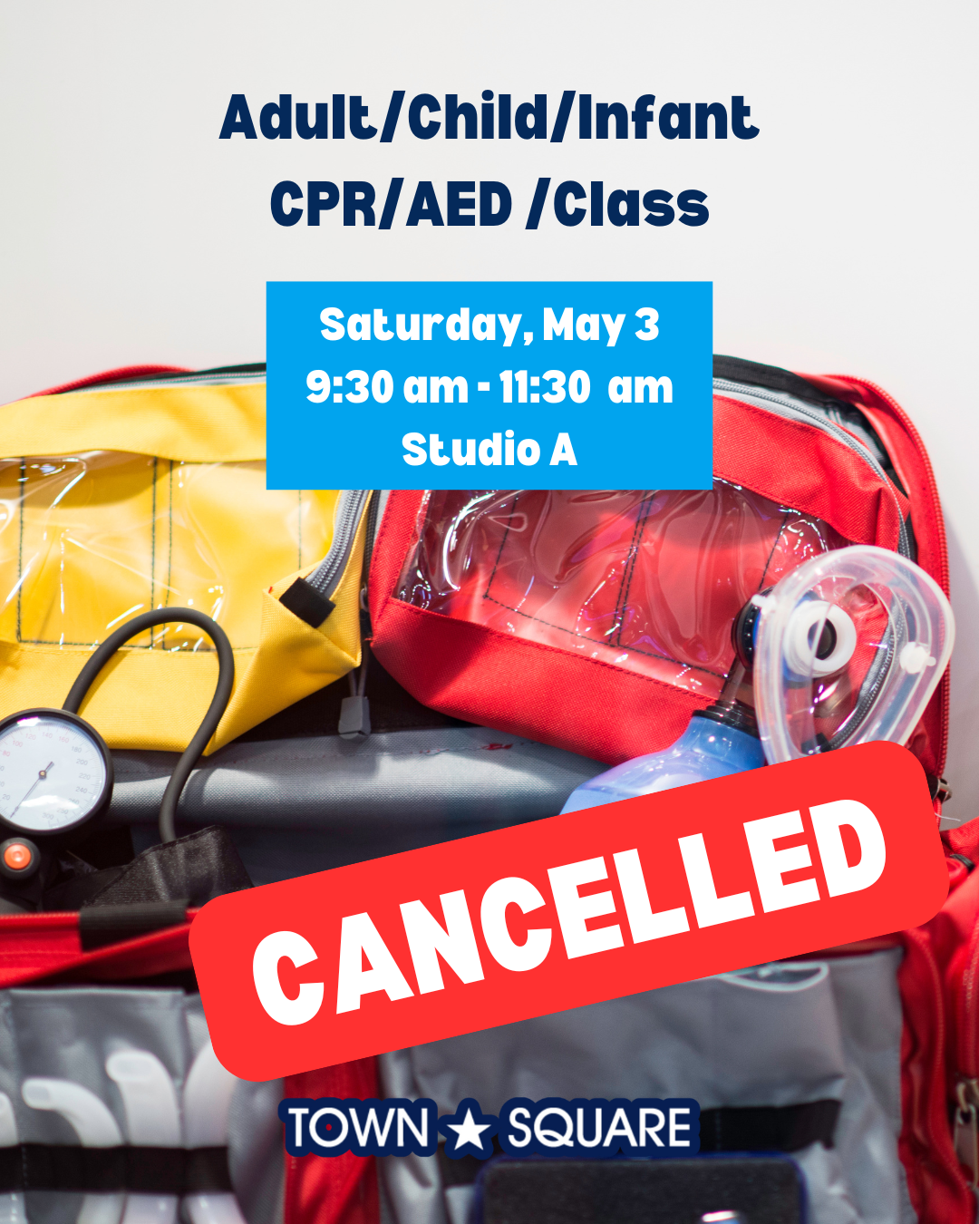 Adult/Child/Infant CPR/AED /Class - CANCELLED