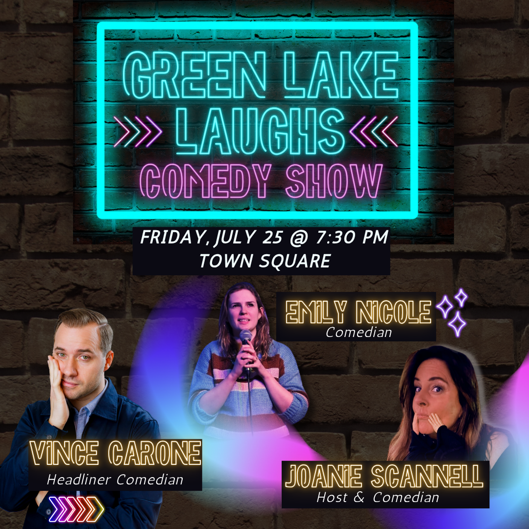 Green Lake Laughs Comedy Show | Town Square Community Center