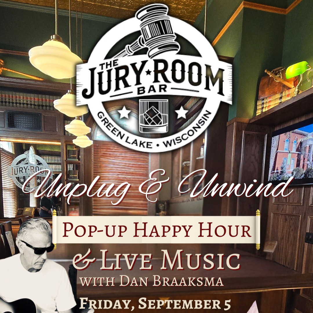 Unplug &amp; Unwind: Pop-Up Happy Hour &amp; Live Music with Dan Braaksma