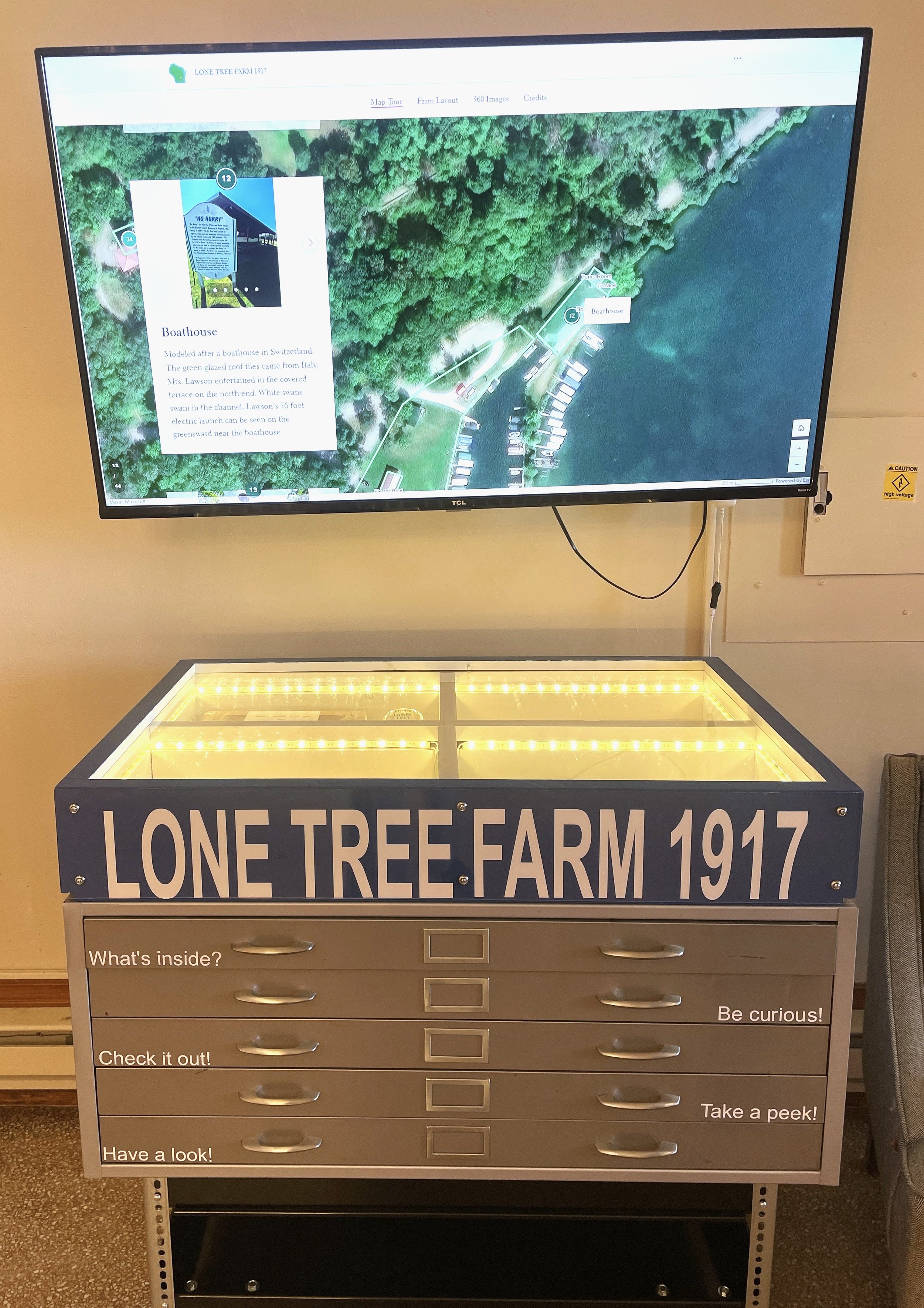 Town Square Lobby Lone Tree Exhibit