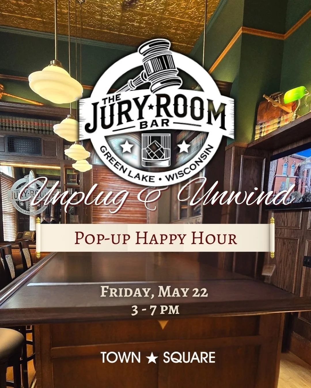 Unplug &amp; Unwind: Pop Up Happy Hour