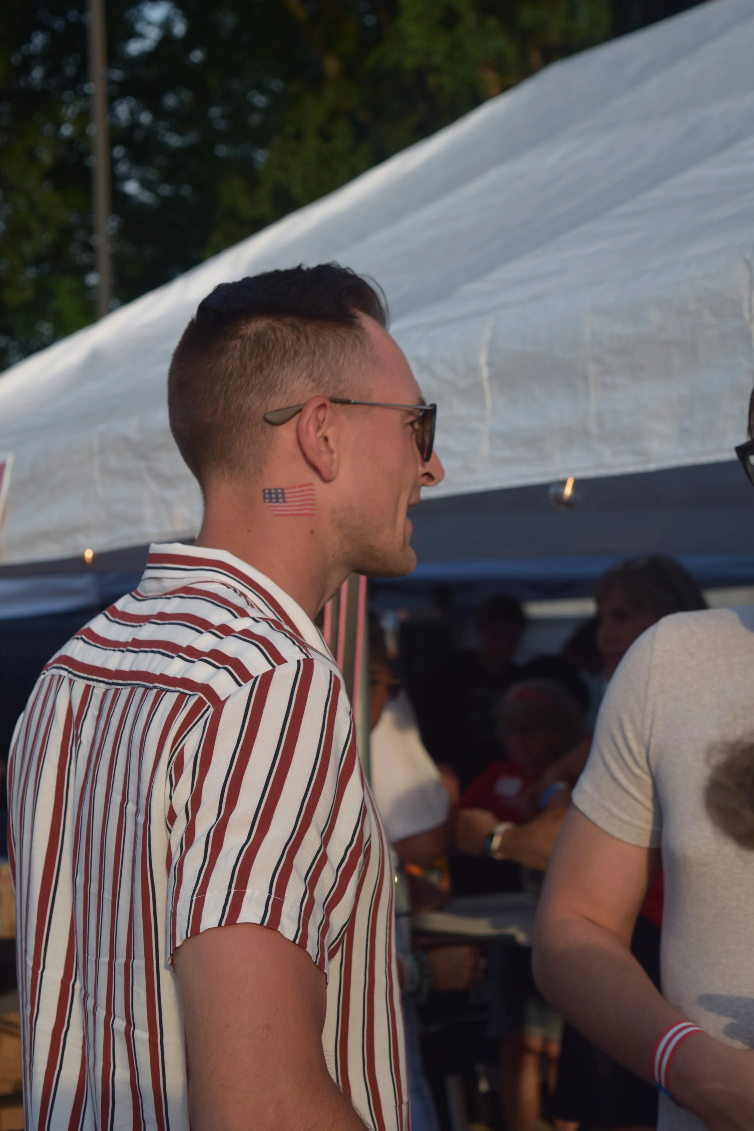 Party on the Pond 2026 flag tattoo.JPG