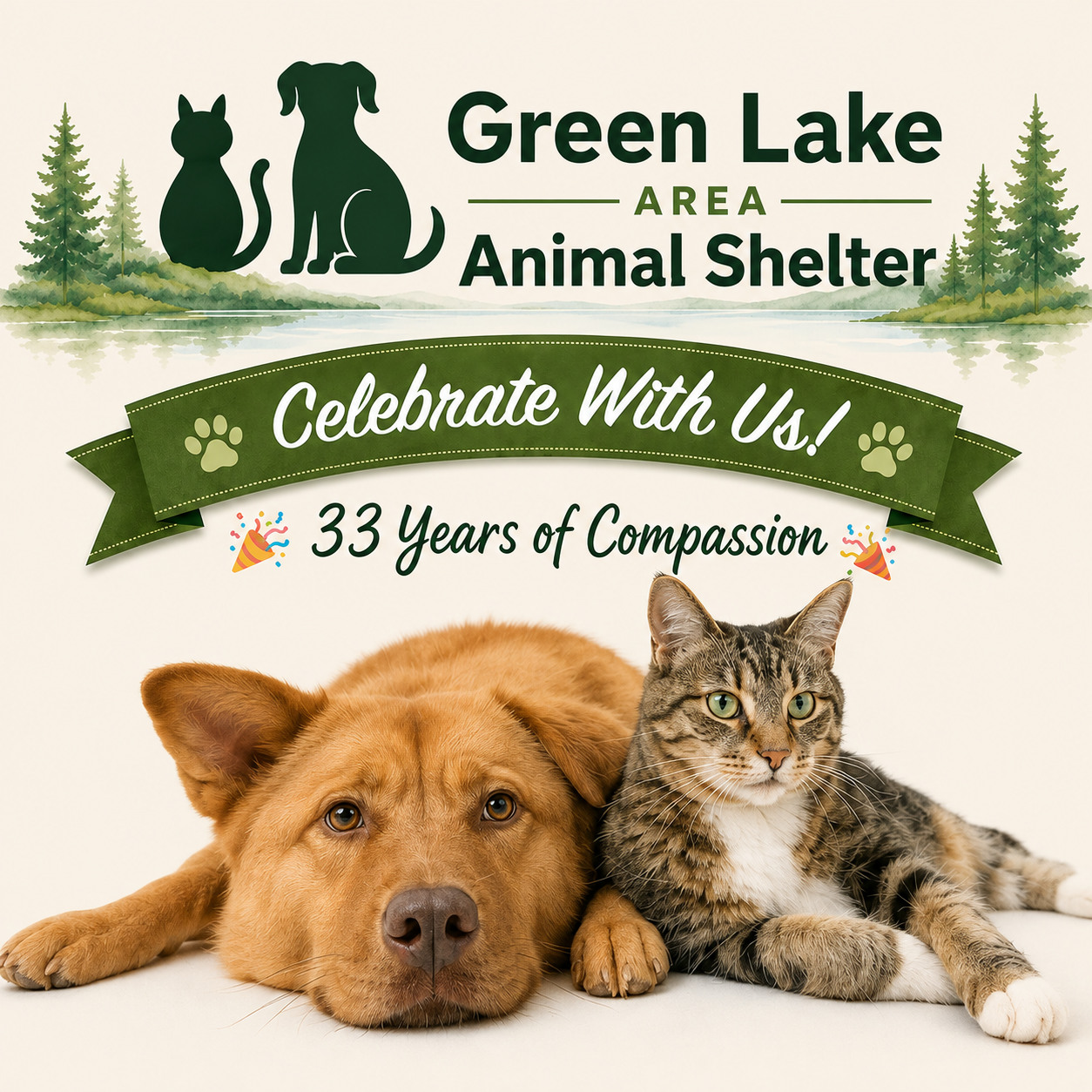 Green Lake Area Animal Shelter Celebration
