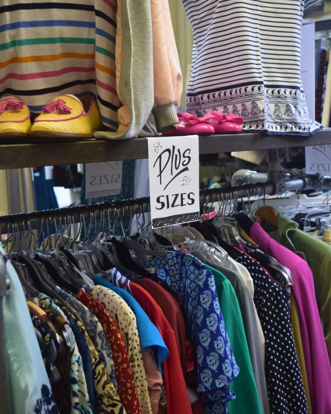 A closer look at our plus-size finds.

From casual favorites to standout pieces, the plus-size rack at Hangers is filled with gently loved clothing in a variety of colors, styles and sizes. You never know when you&rsquo;ll find the perfect addition t