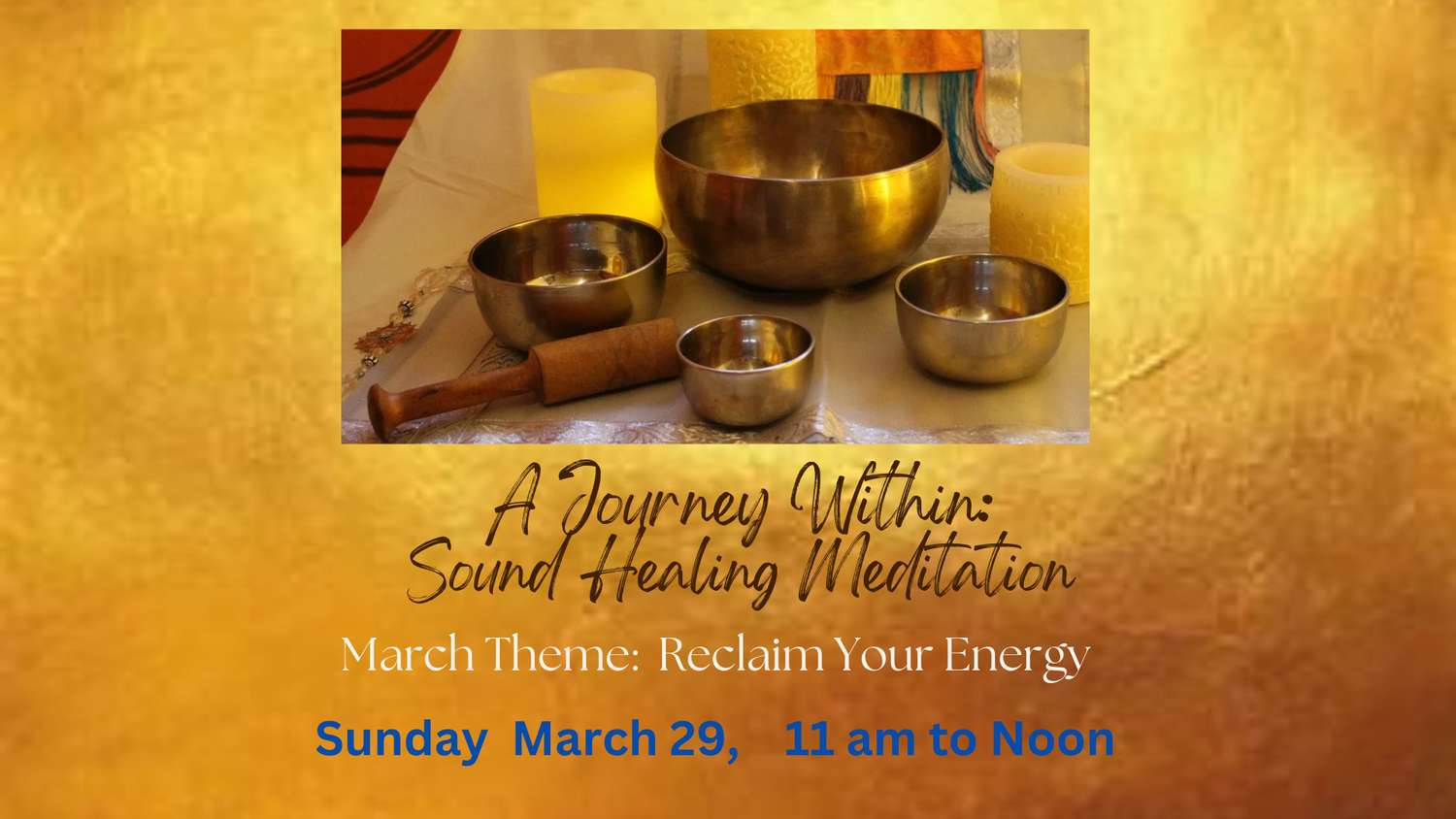A Journey Within: Sound Healing Meditation | Town Square Community Center