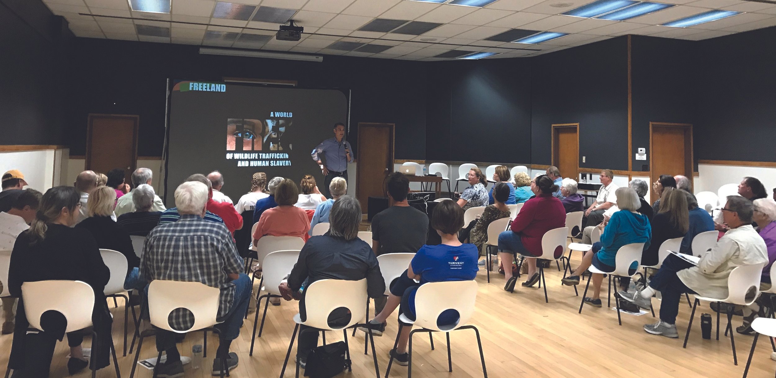 Town Square welcomed the Freeland International Film Festival, adding an international film event to the activities taking place inside the historic courthouse.