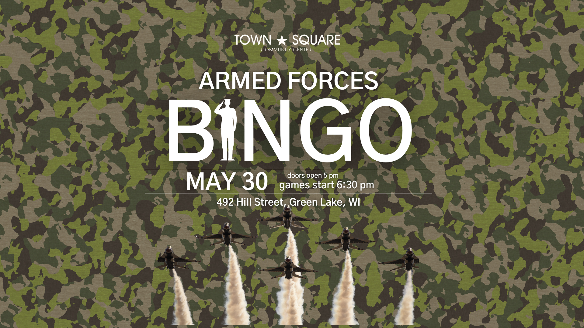 Armed Forces Bingo | Town Square Community Center