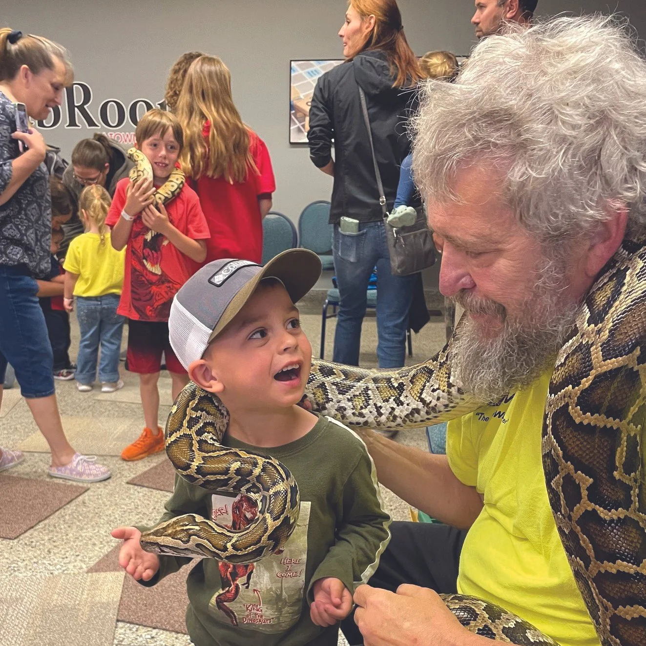 Dino Daze became an annual Town Square event, bringing prehistoric-themed activities and family fun to the community.