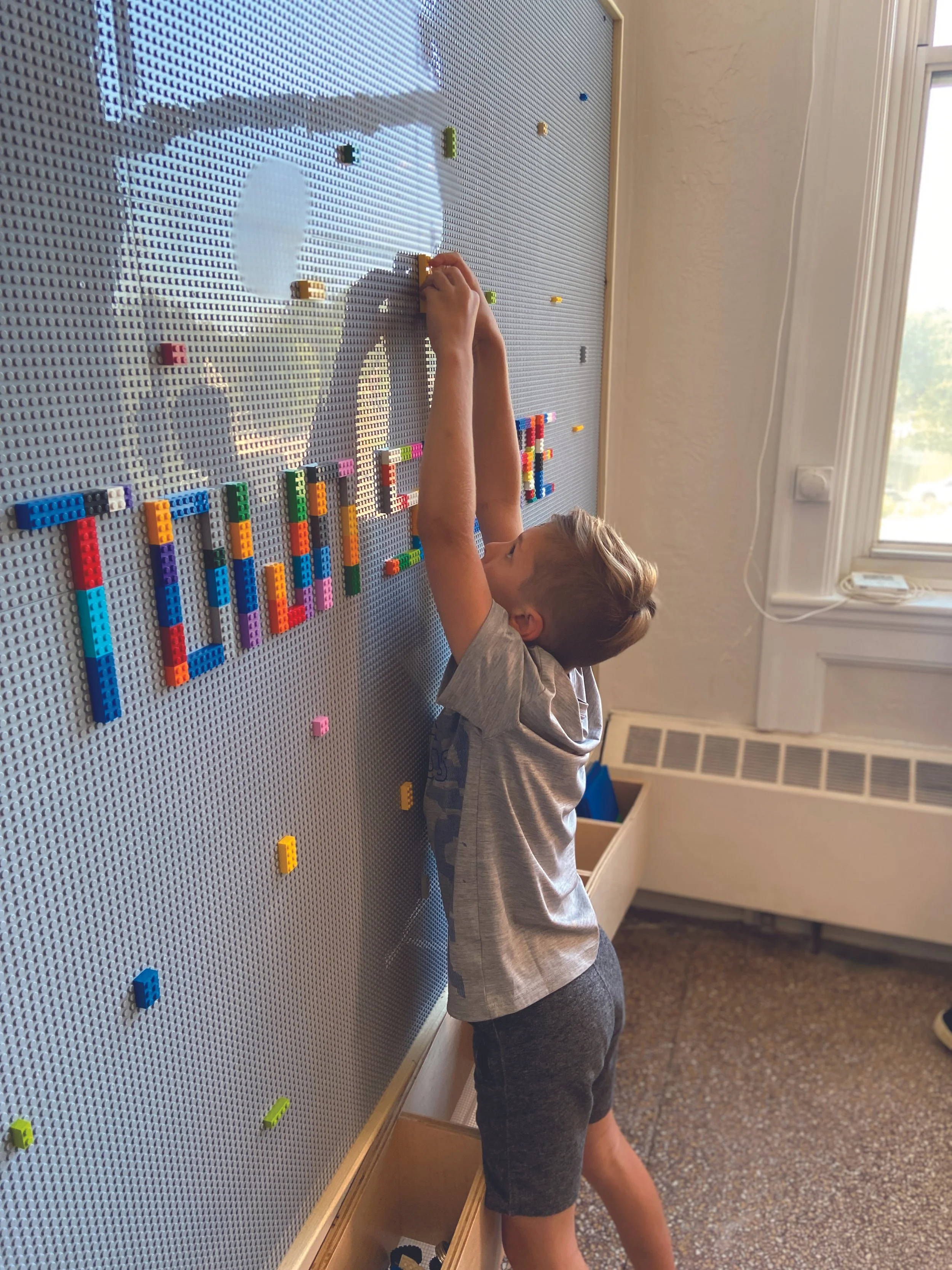 The Hub and MakerSpace were created to give children and families dedicated places to play, create and spend time together at Town Square.
