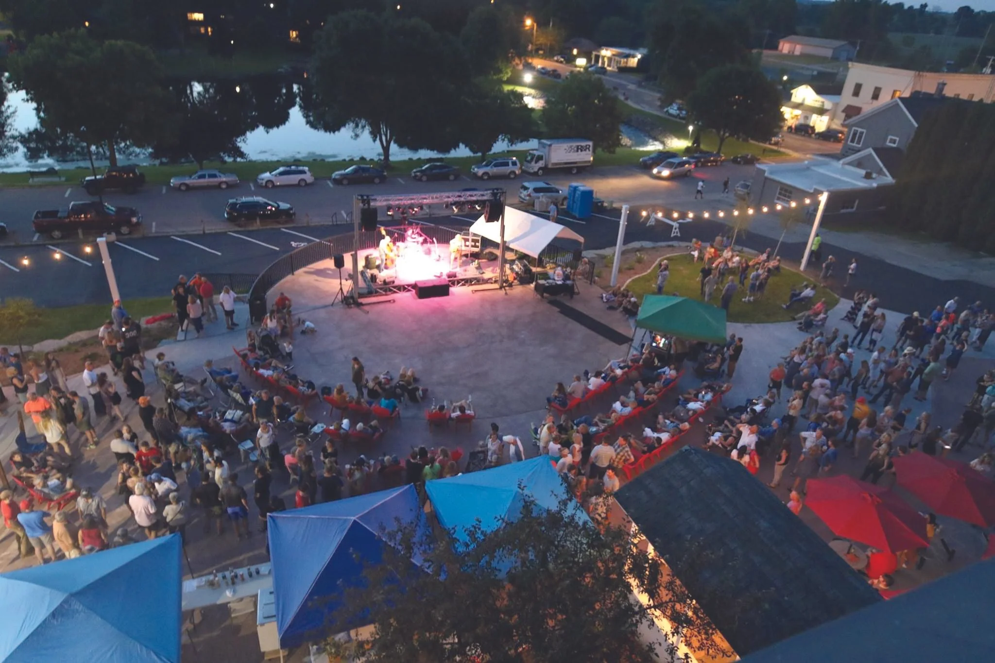Town Square launched Party on the Pond, bringing the community together at Mill Pond Terrace for an outdoor summer celebration.