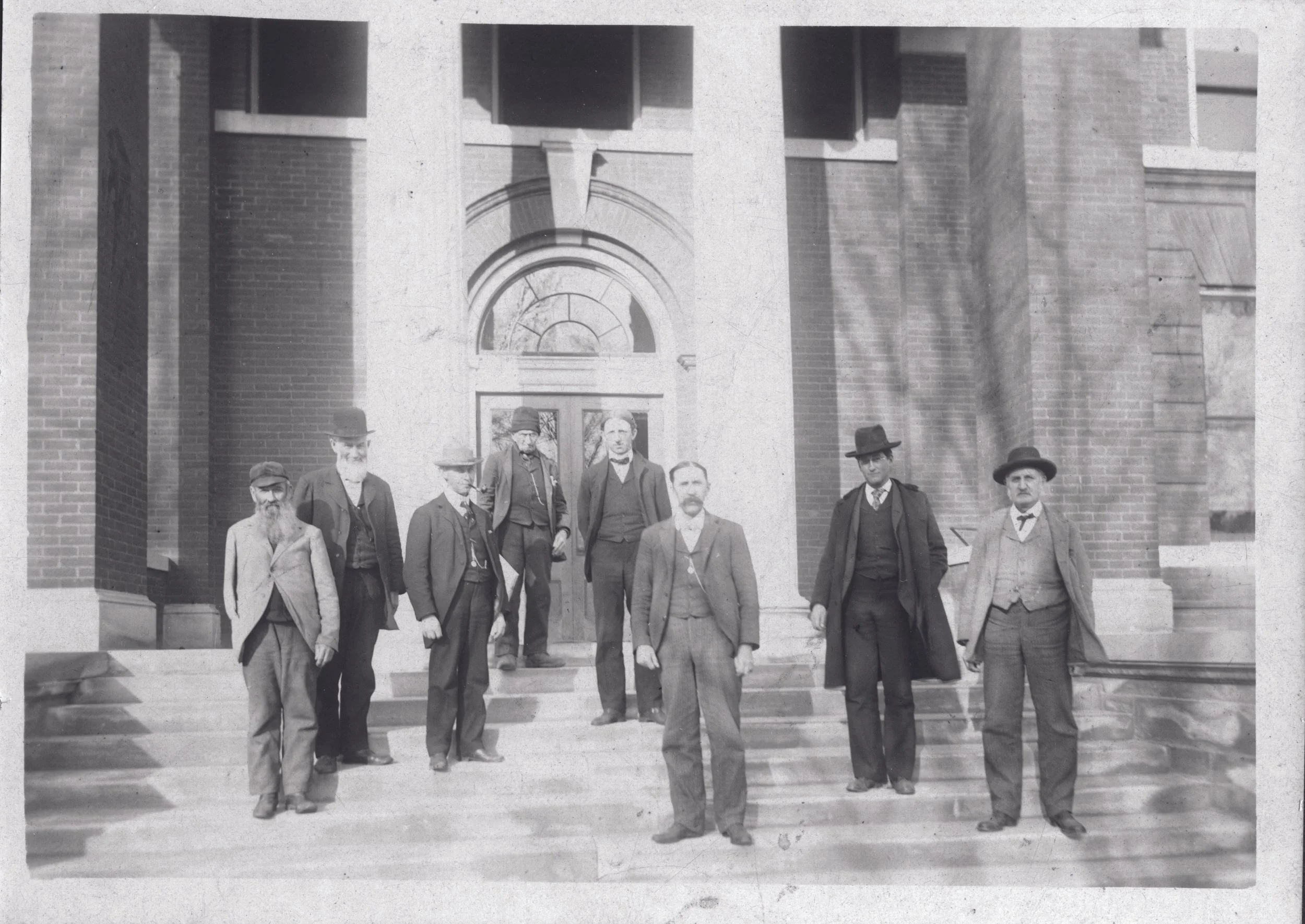 Sherman G. Potter was the first Circuit Court Judge to preside in the new Green Lake County Courthouse.