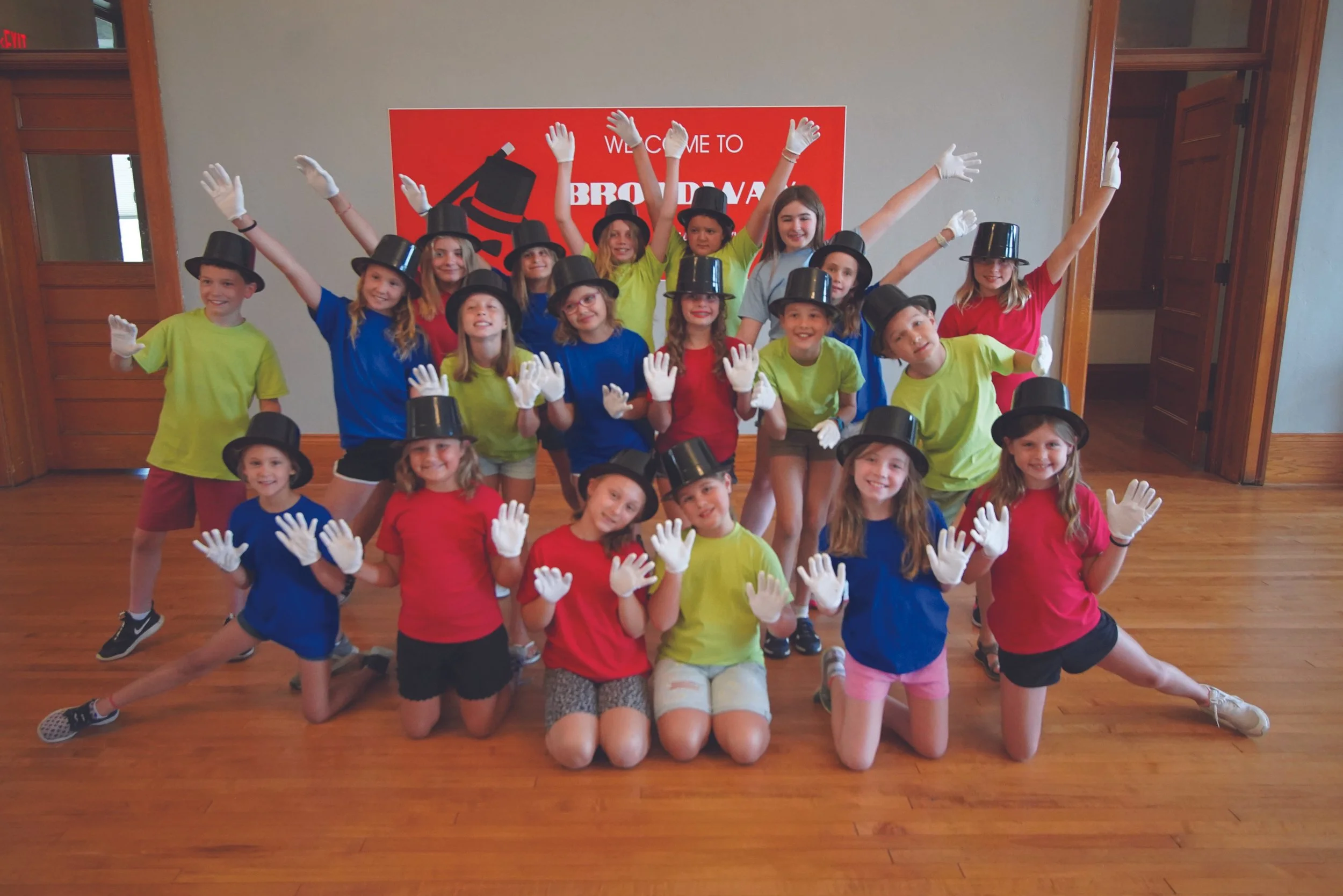 Broadway Music Camp joined Town Square’s youth programming, giving young performers an opportunity to explore music and the performing arts.