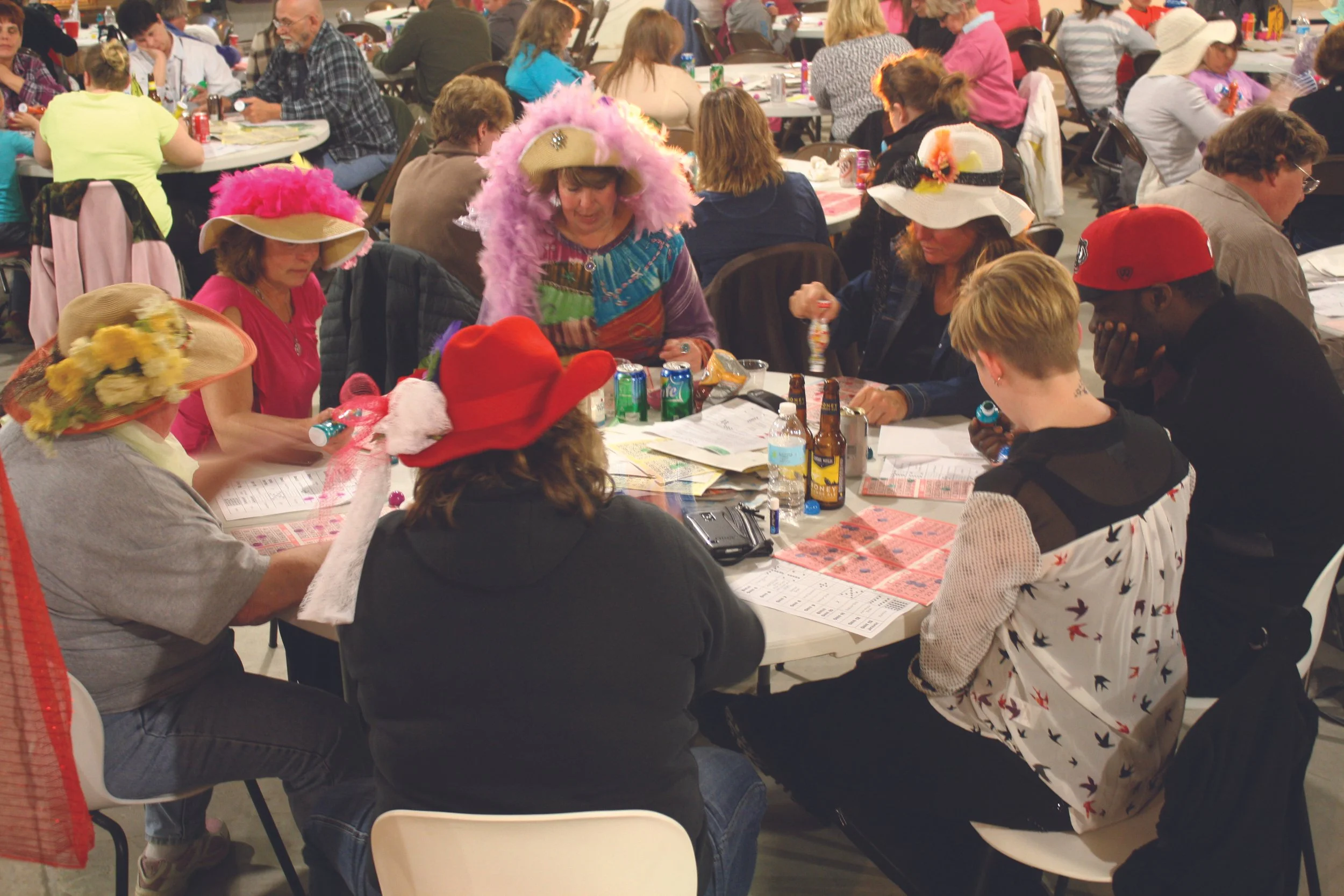 Town Square hosted its first community Bingo, beginning an event tradition that would become a regular gathering for the Green Lake community.