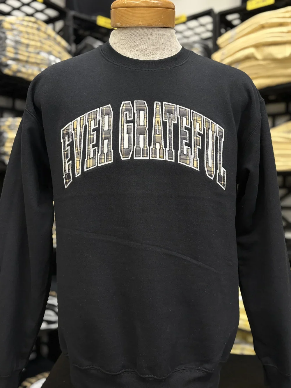 Ever Grateful Applique Crewneck