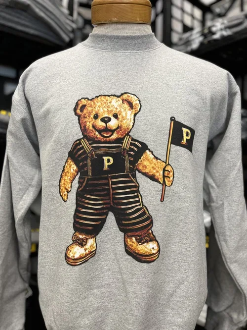 Purdue Teddy Bear Crewneck