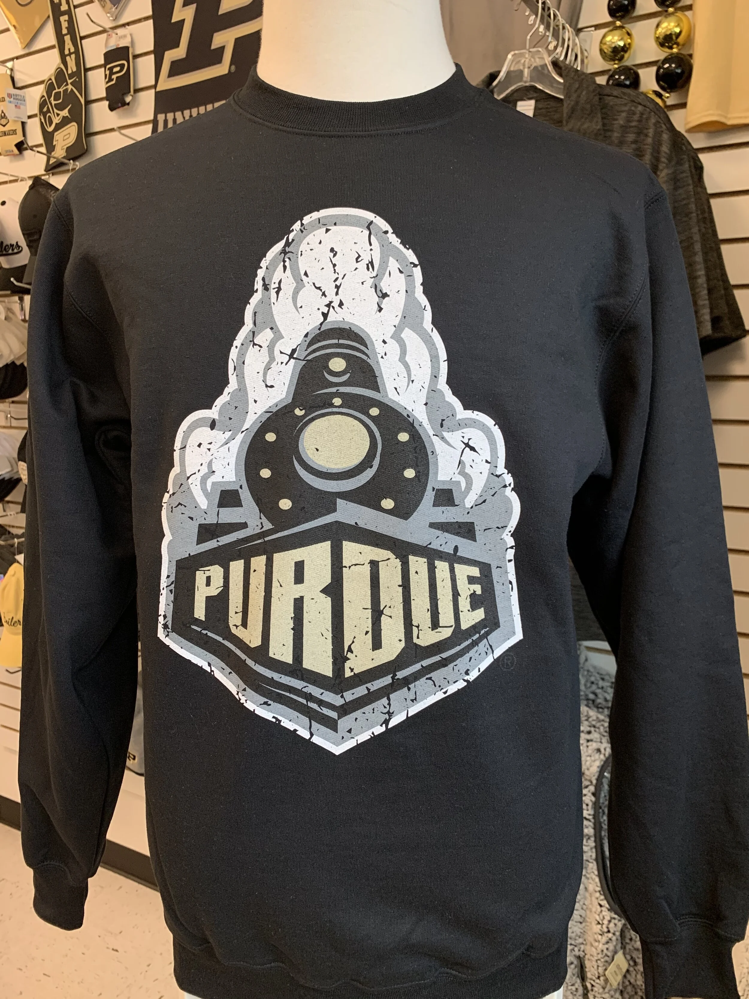 purdue crew neck