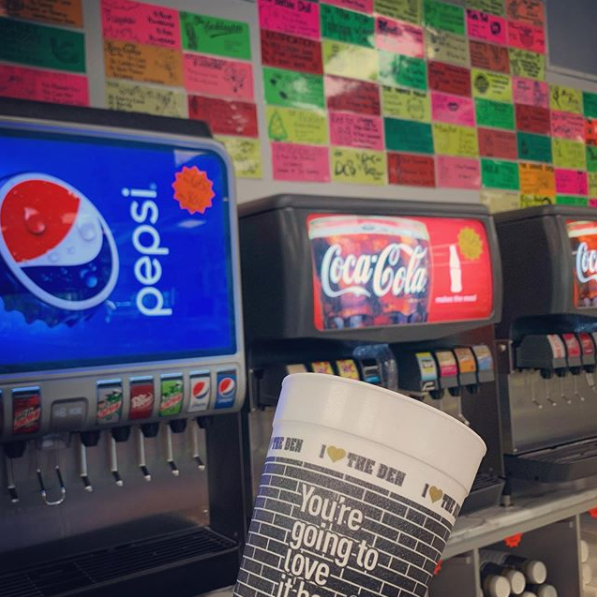 Discount Den — Den Quiz Menu