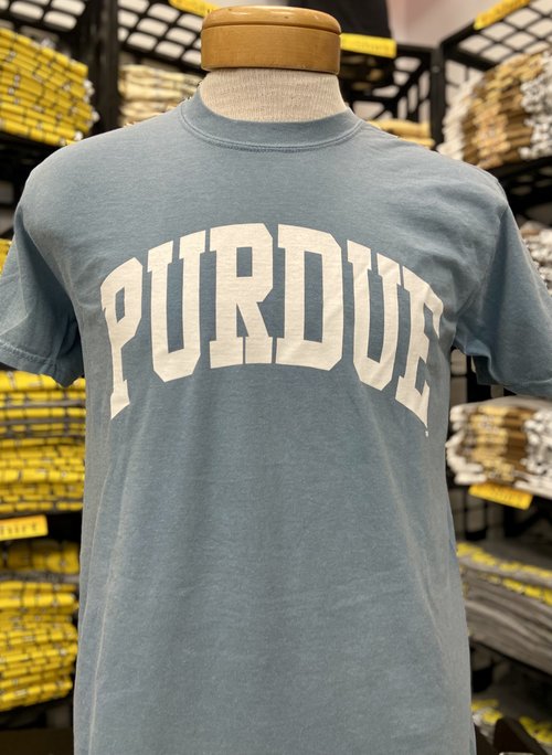 højde håndjern bule Discount Den — Purdue Arch Comfort Colors T Shirts