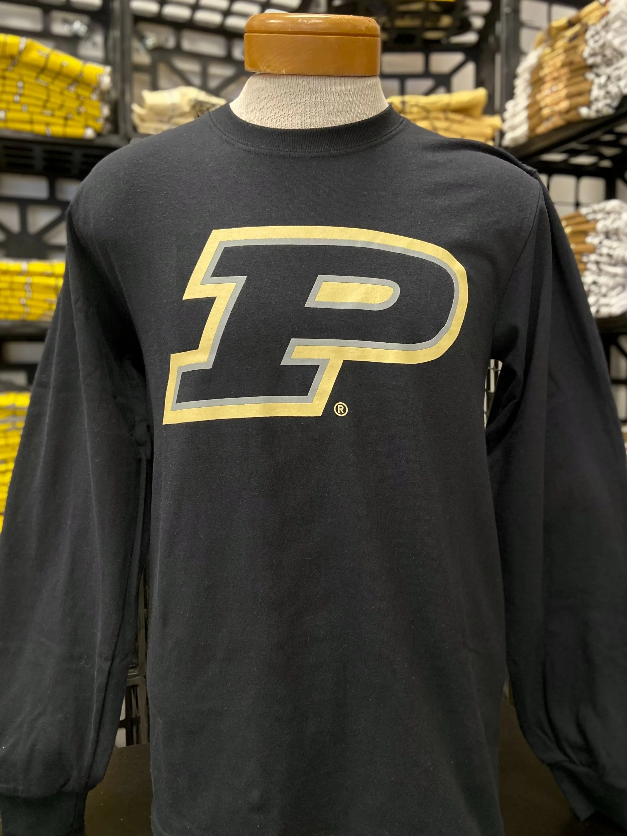 long sleeve purdue t shirt