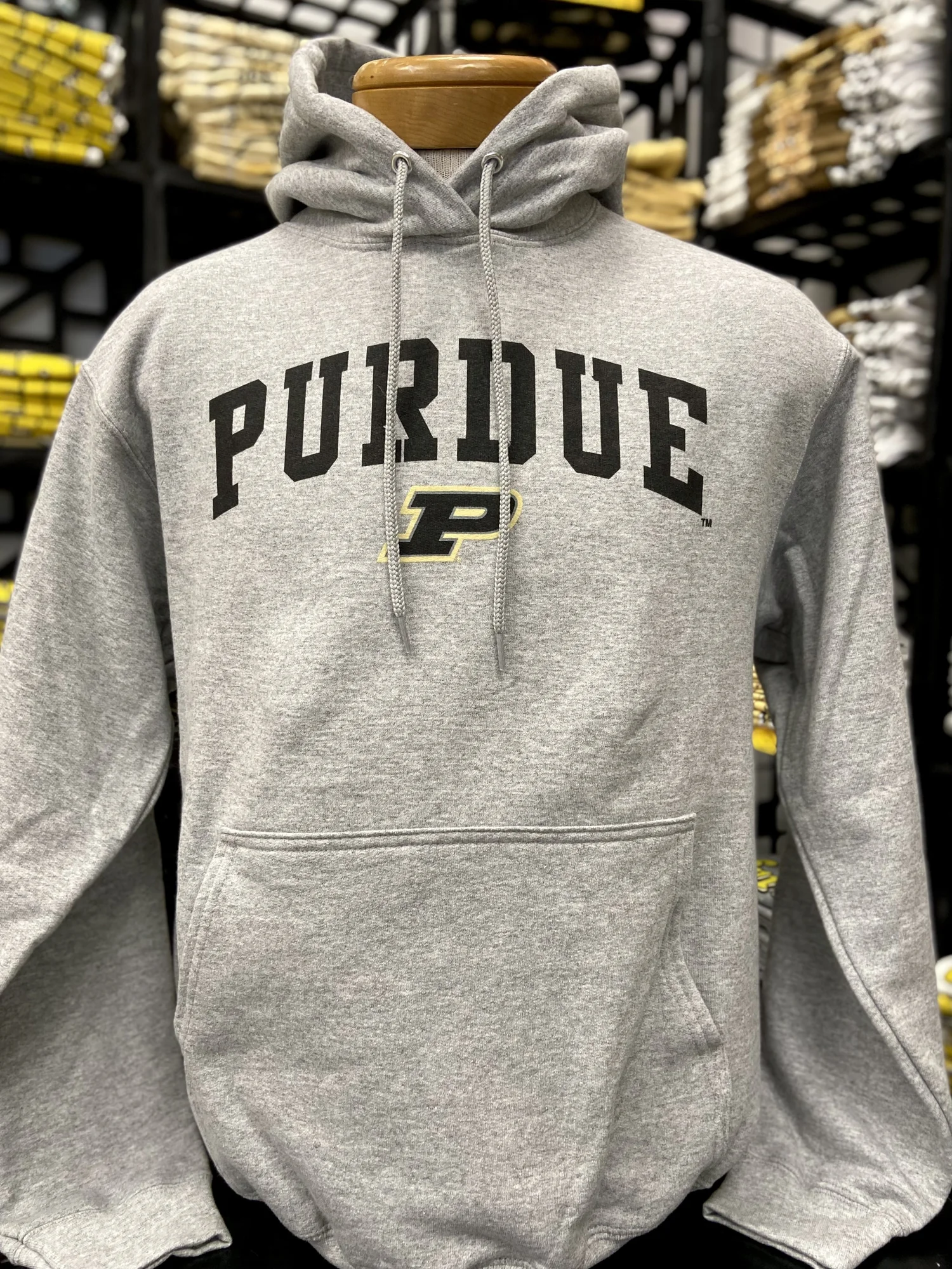 Discount Den — Purdue Arch w/Motion P Hoodie