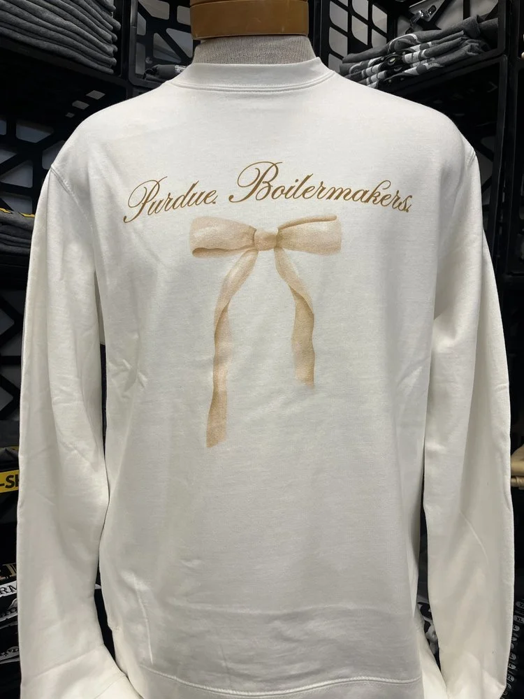 Purdue Boilermakers with Bow