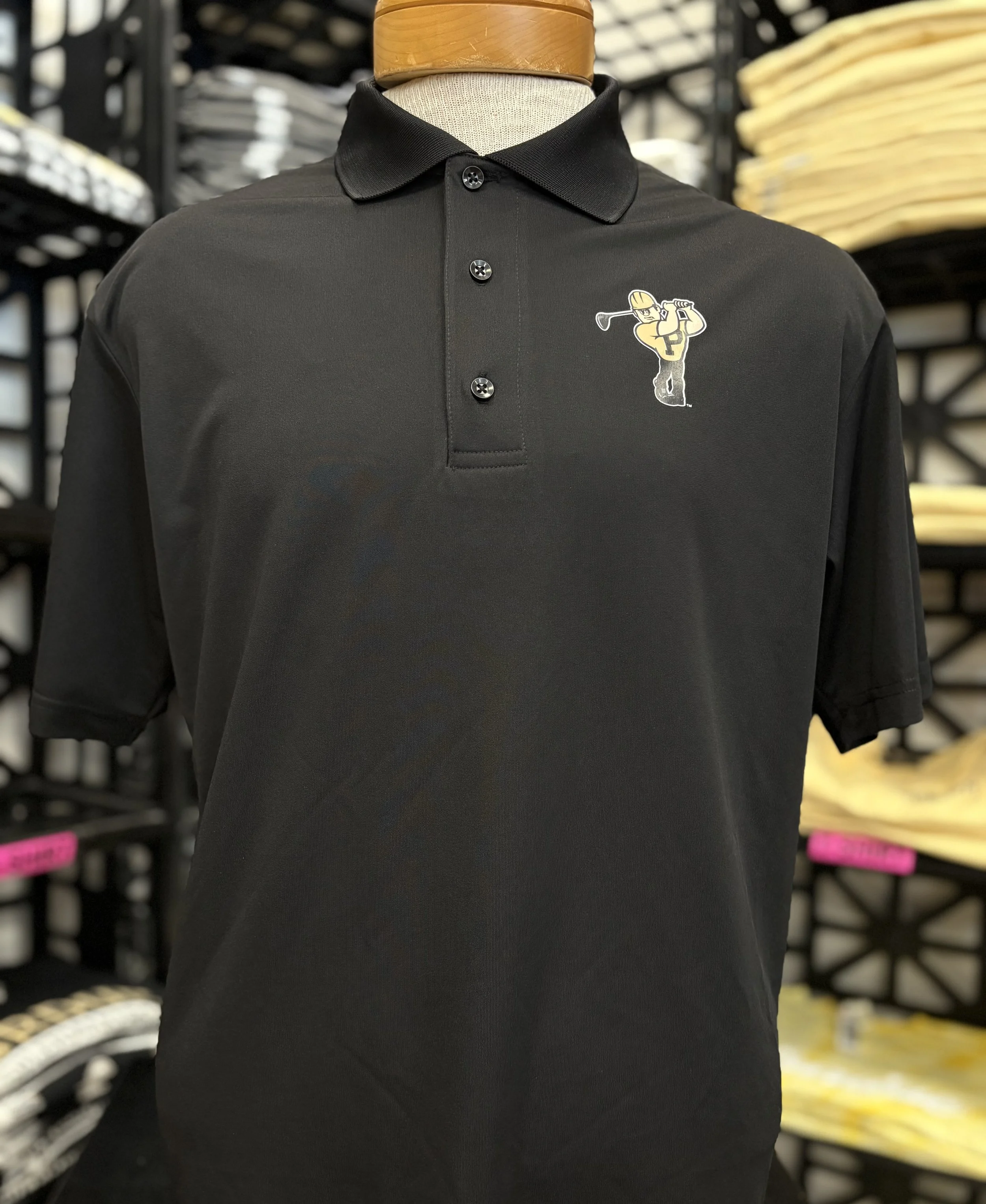 Purdue Pete Golf Polo
